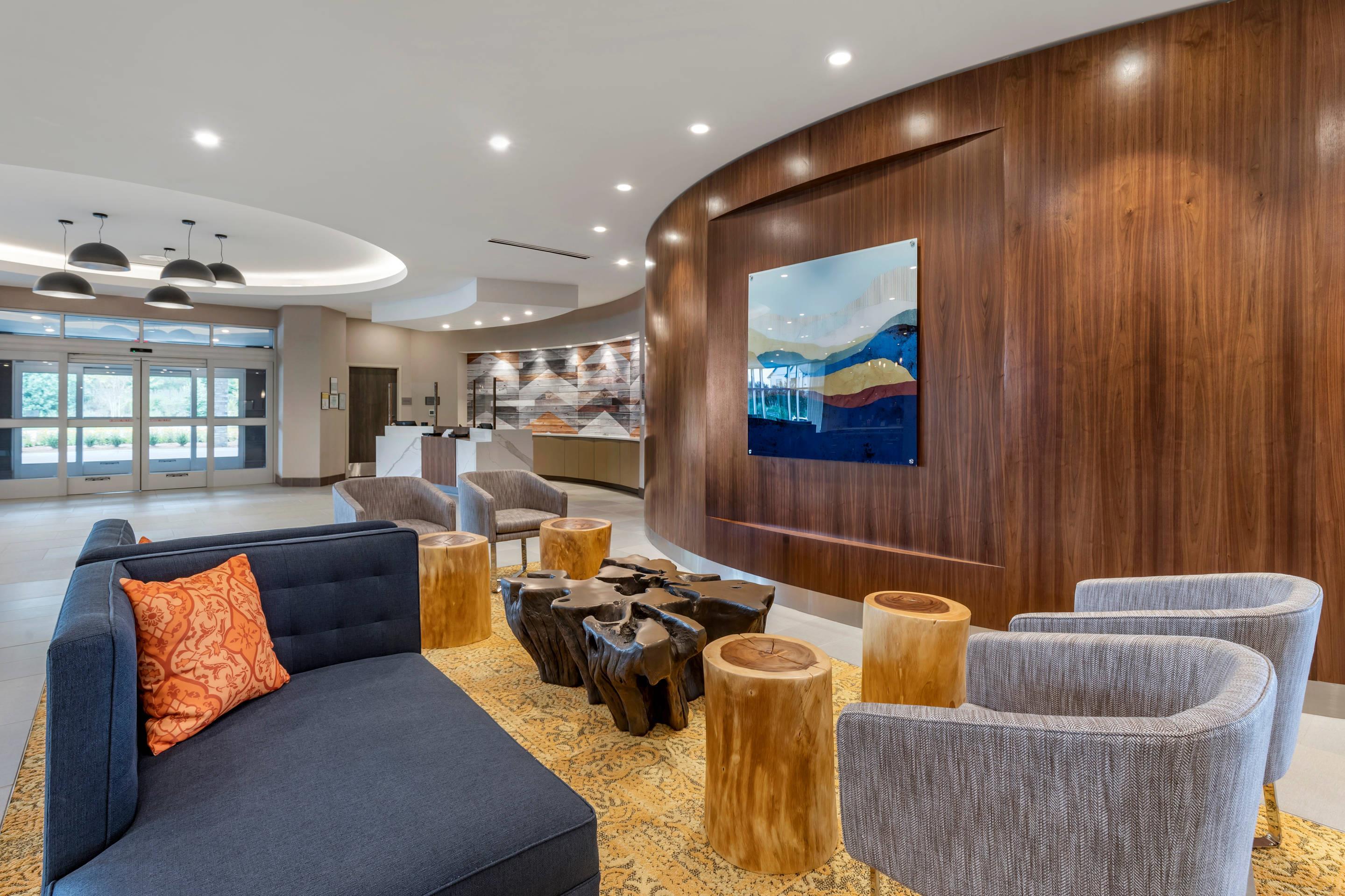 Hotel lobby