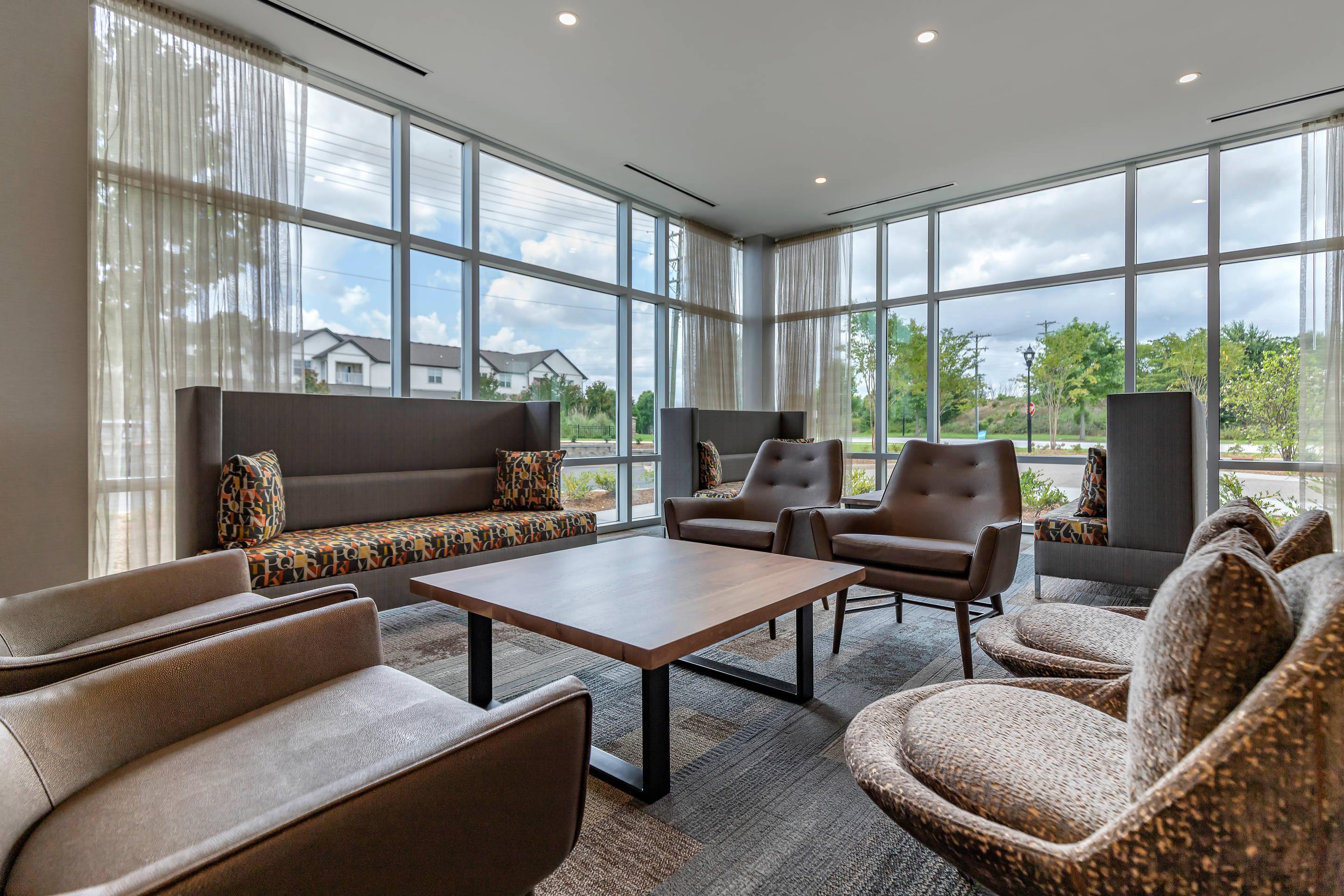 Hotel lobby