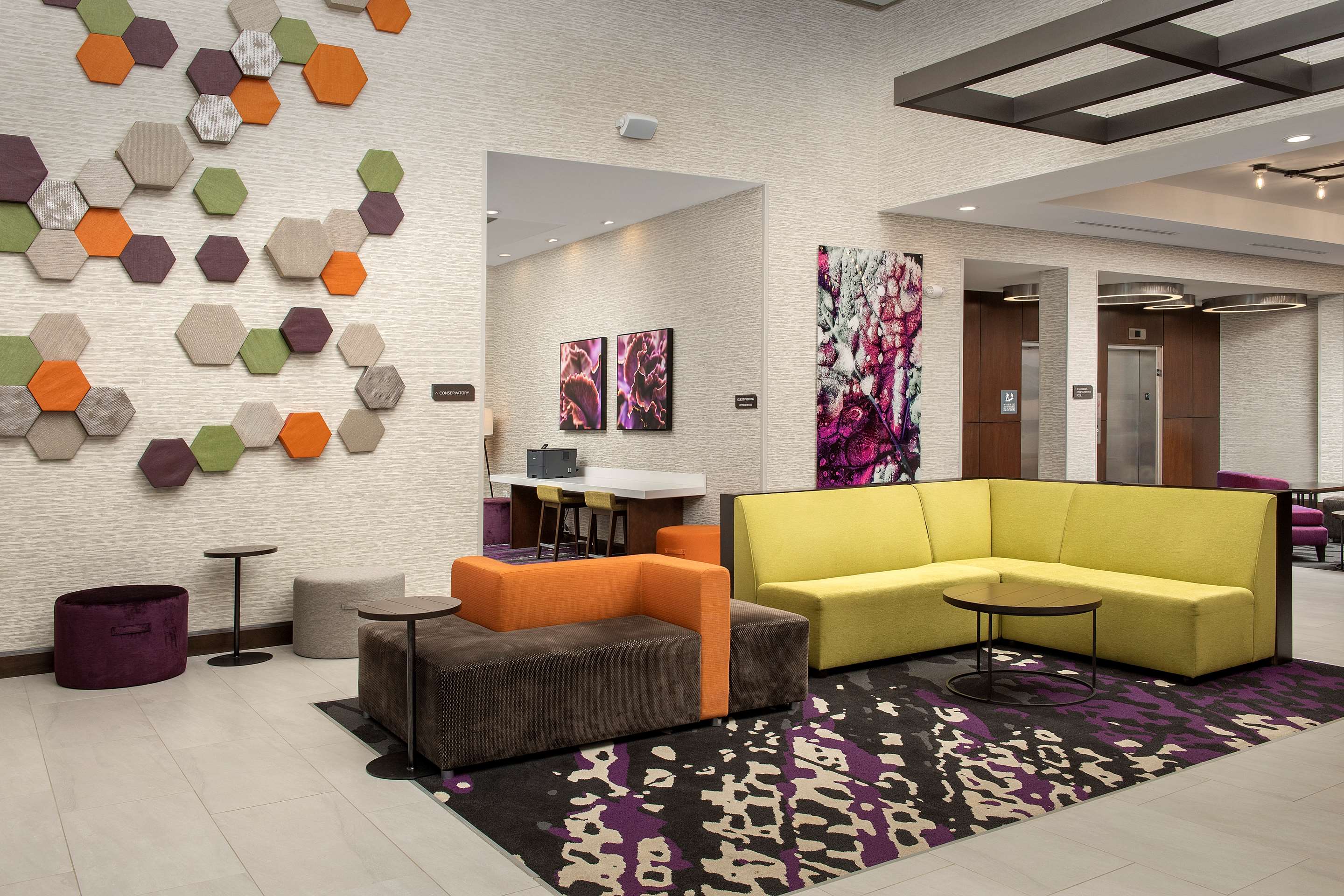 Lobby | Hilton Garden Inn Columbia Airport, SC