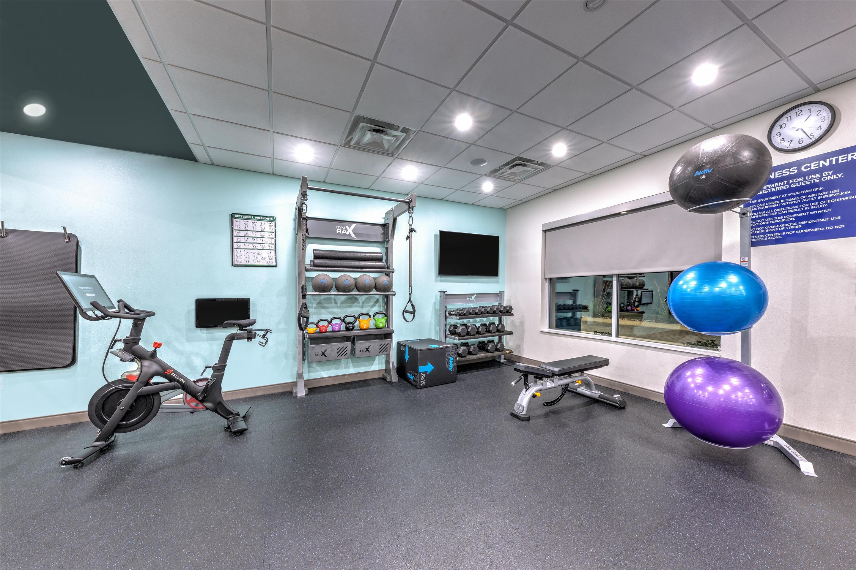 Health club fitness center gym | Tru By Hilton The Colony