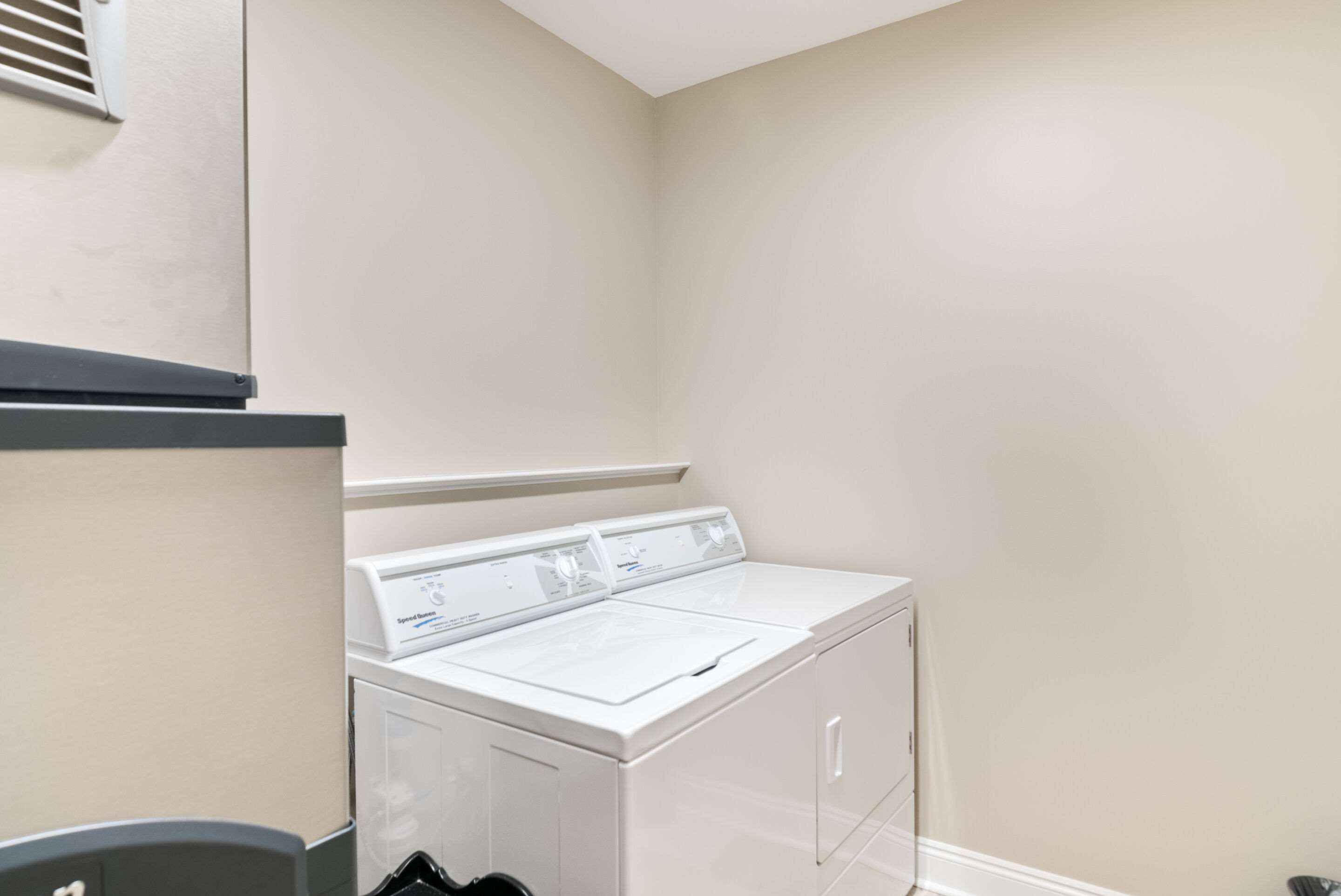 Guest laundry facilities