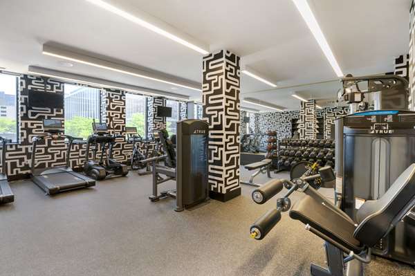 Fitness/ Exercise Room - Cambria Hotel Downtown Detroit