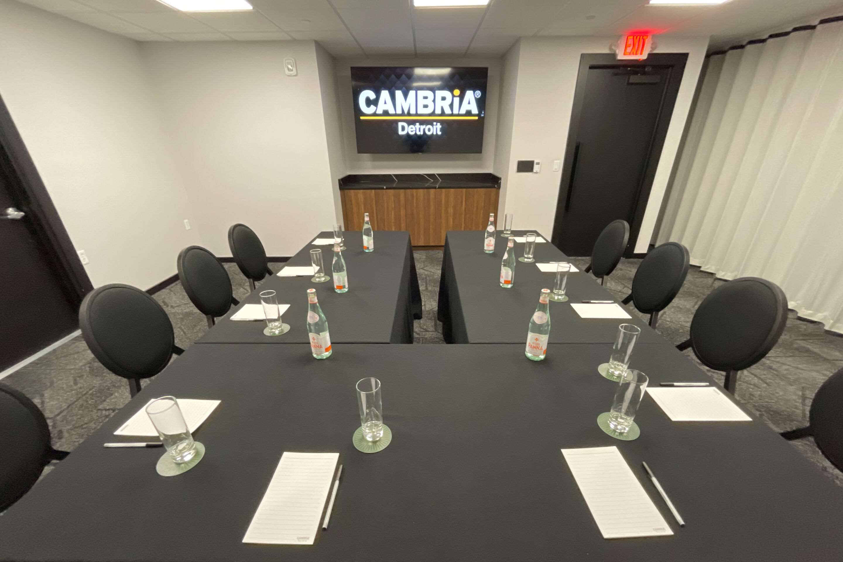 Meeting room | Cambria Hotel Detroit Downtown