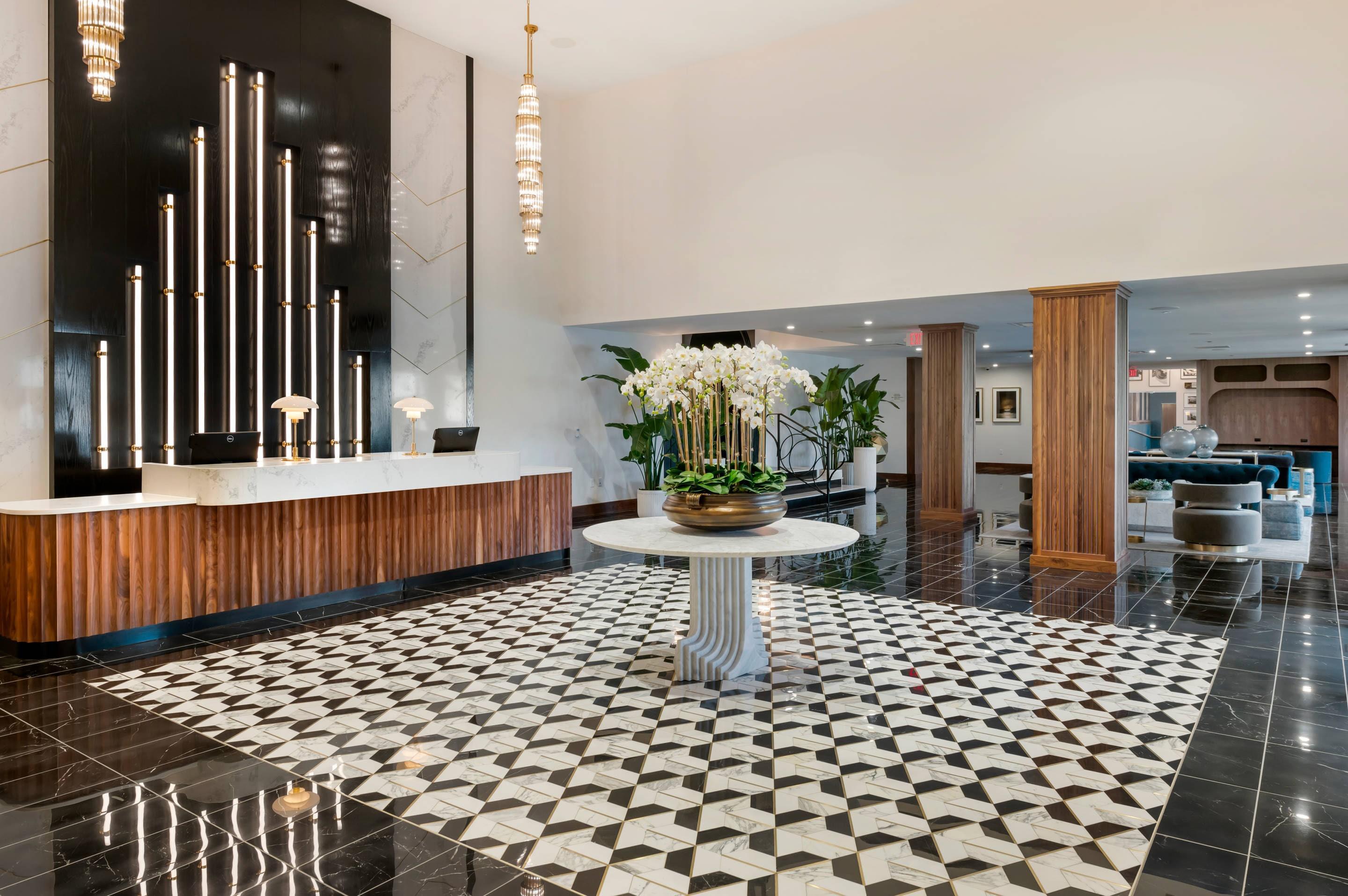 Hotel lobby | Cambria Hotel Detroit Downtown