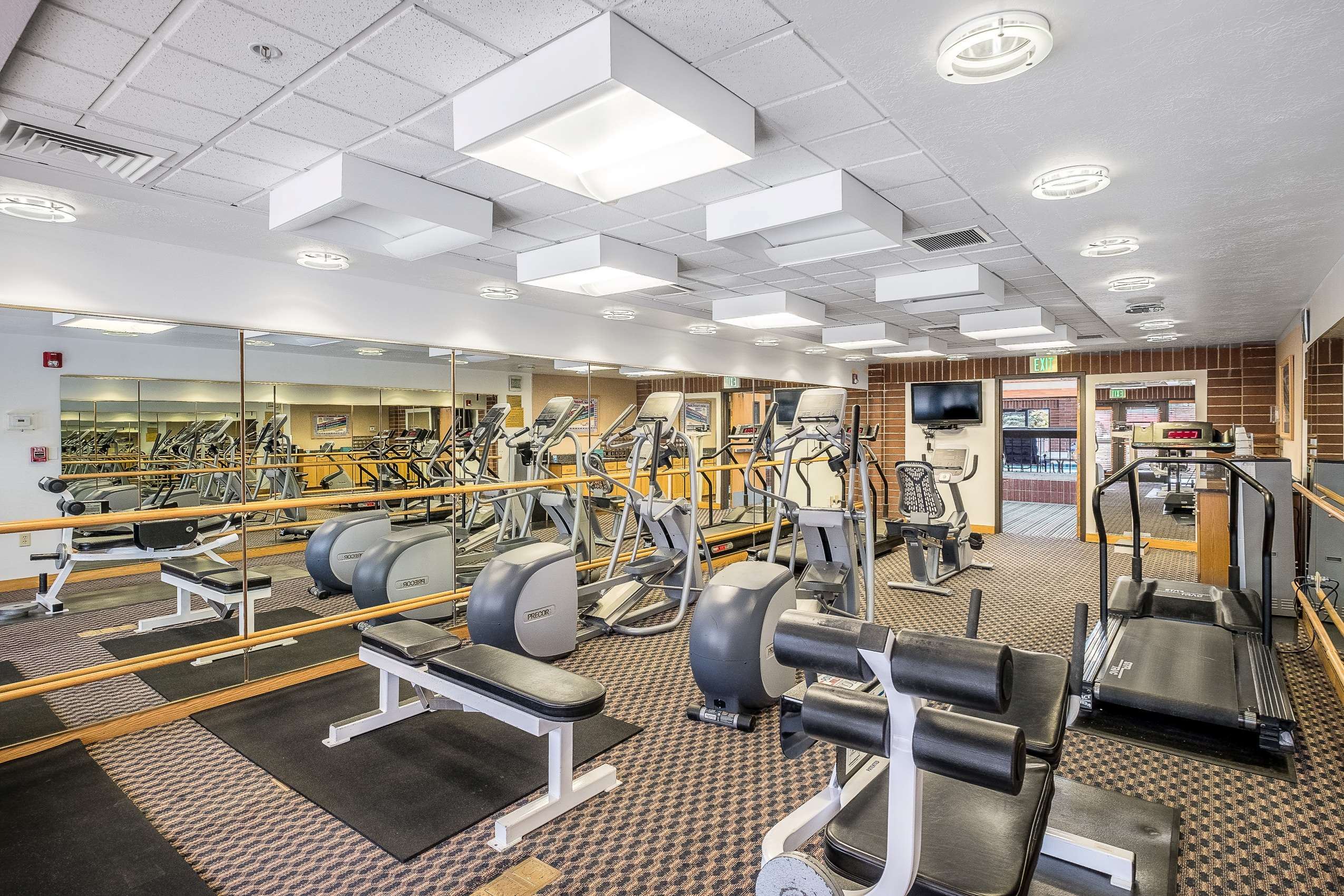 Health club fitness center gym | Park Plaza Resort Park City a Ramada by Wyndham