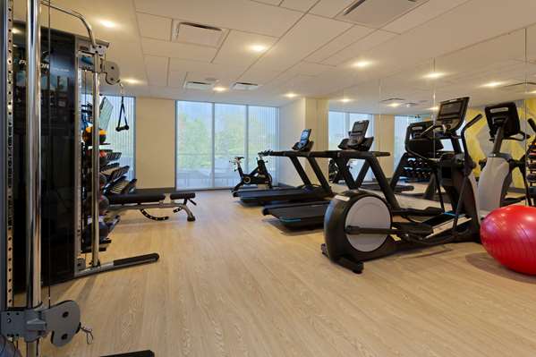 Fitness/ Exercise Room - Hilton Garden Inn Brookline