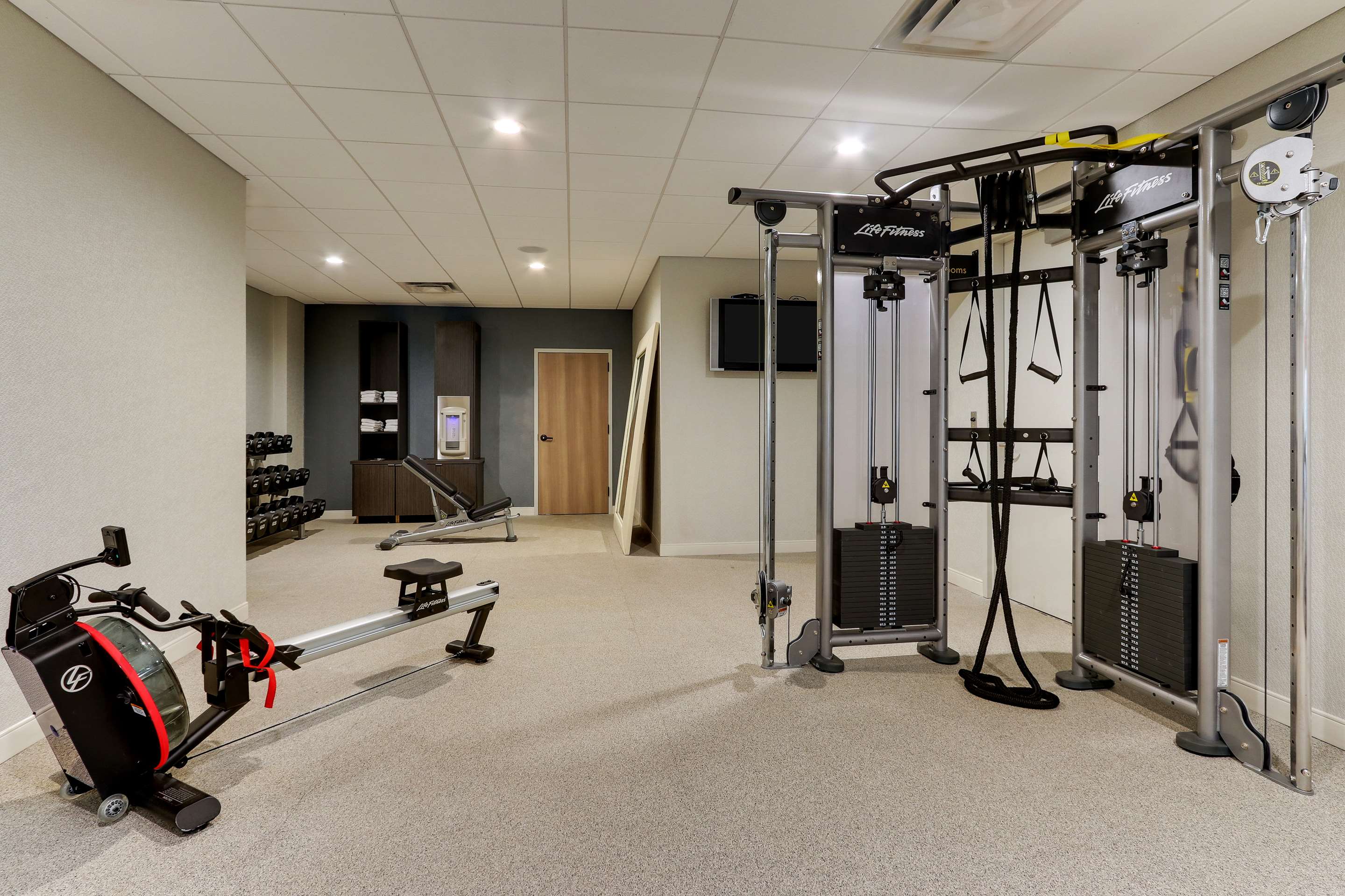Health club fitness center gym