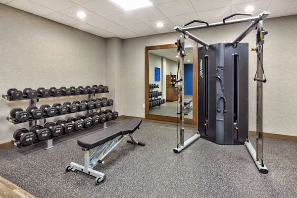 Fitness/ Exercise Room - Hampton Inn Danville