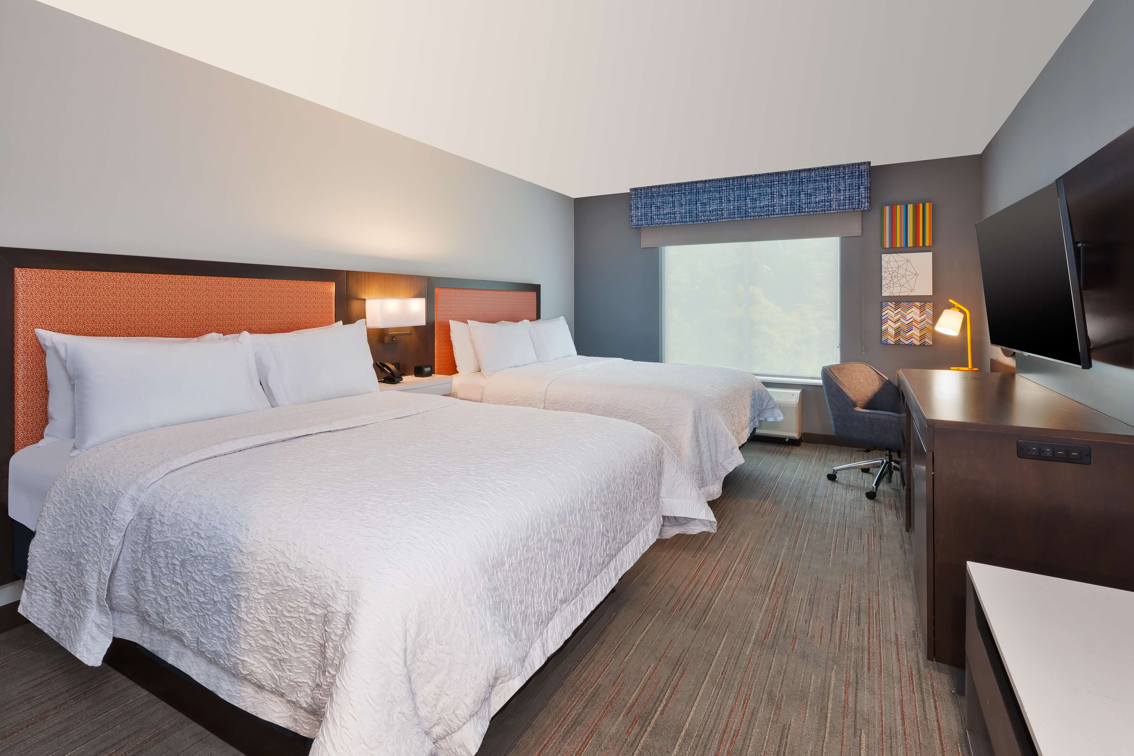 Hampton Inn by Hilton Danville, VA Room Type - 2QN ACCESSIBLE TUB NS
