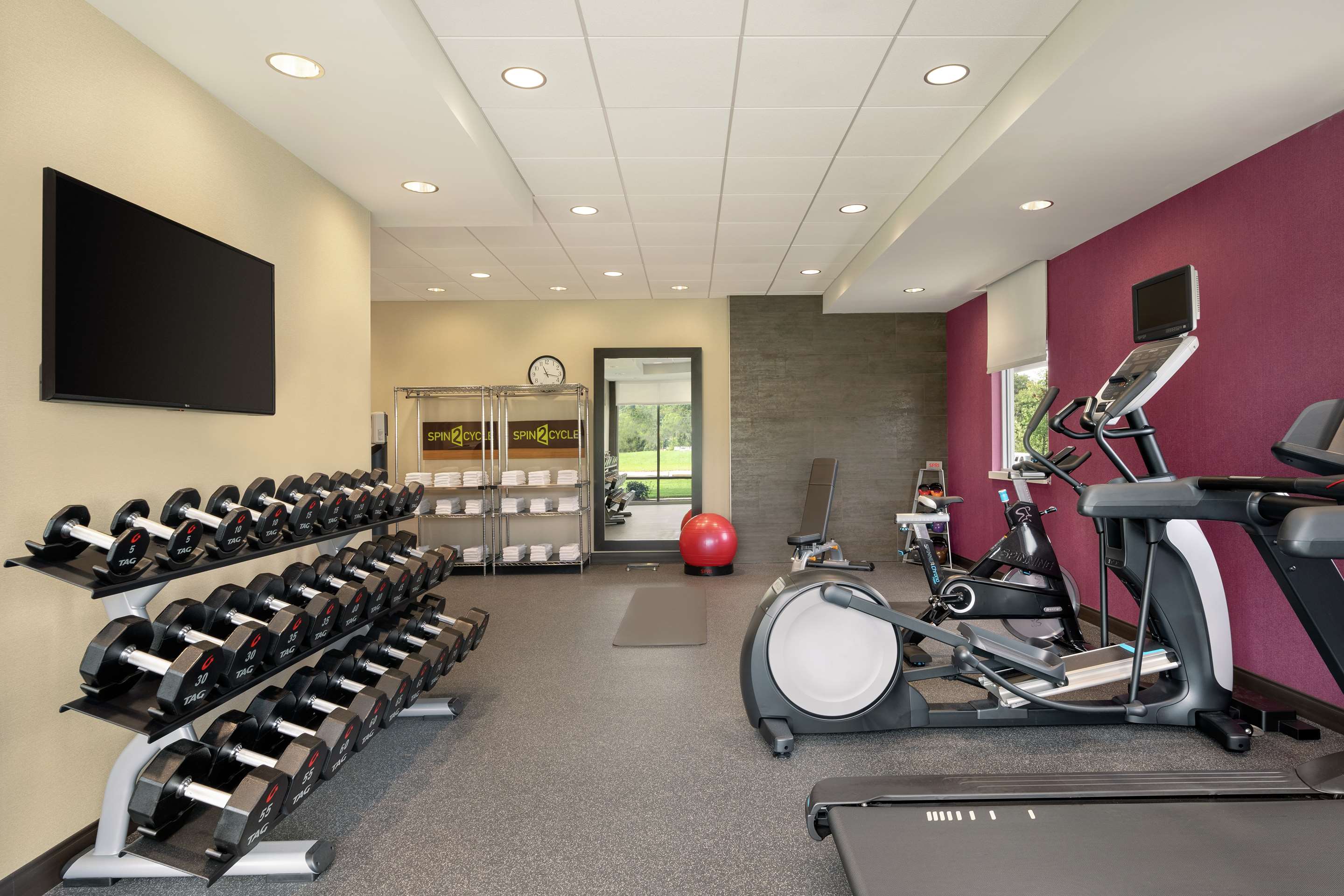 Health club fitness center gym