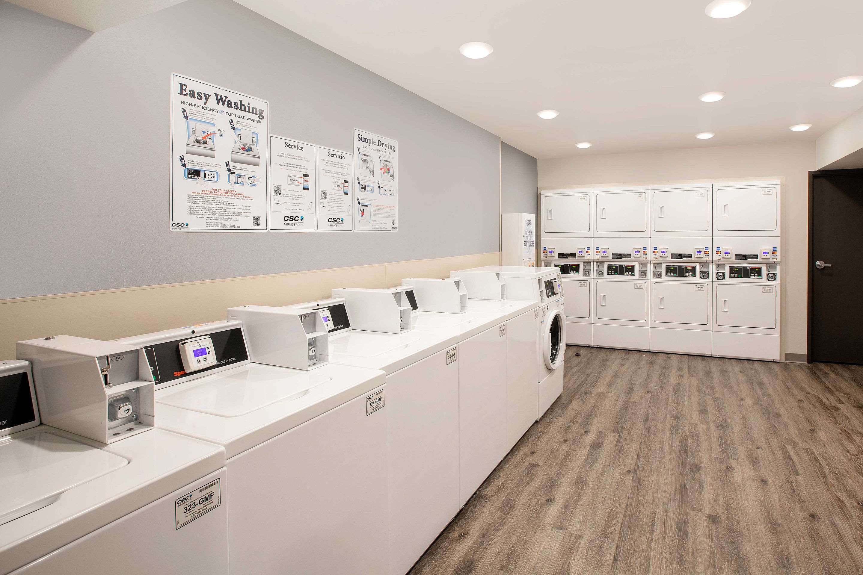 Guest laundry facilities