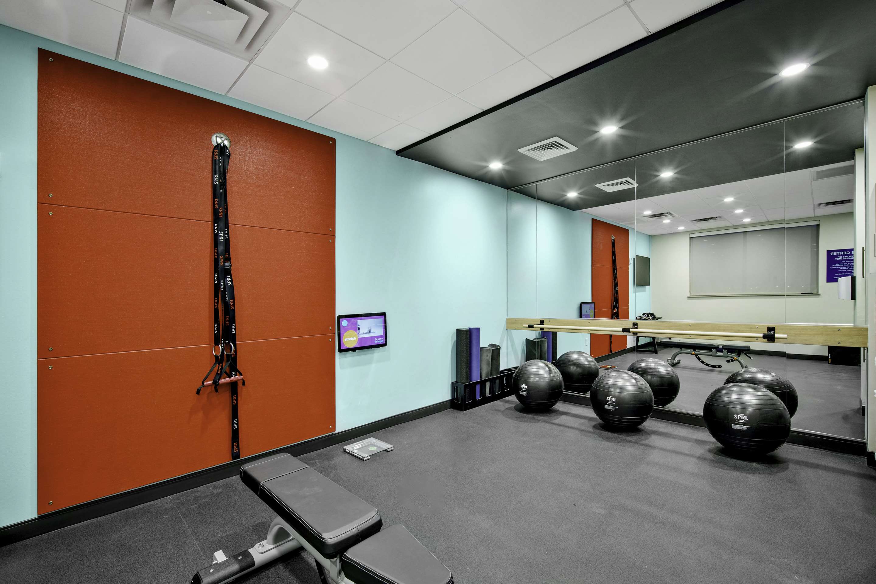 Health club fitness center gym