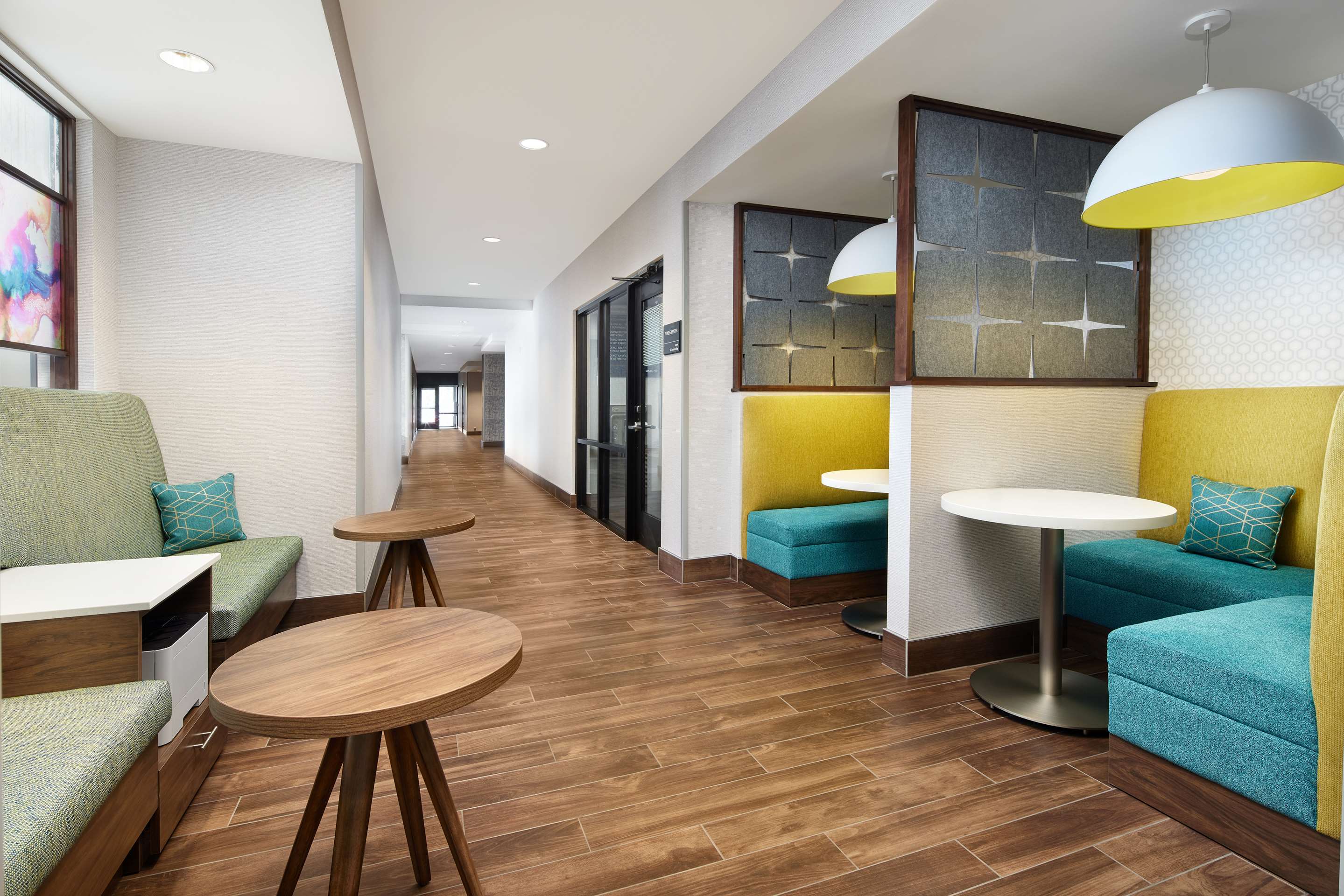 Lobby | Hampton Inn & Suites Franklin Indianapolis