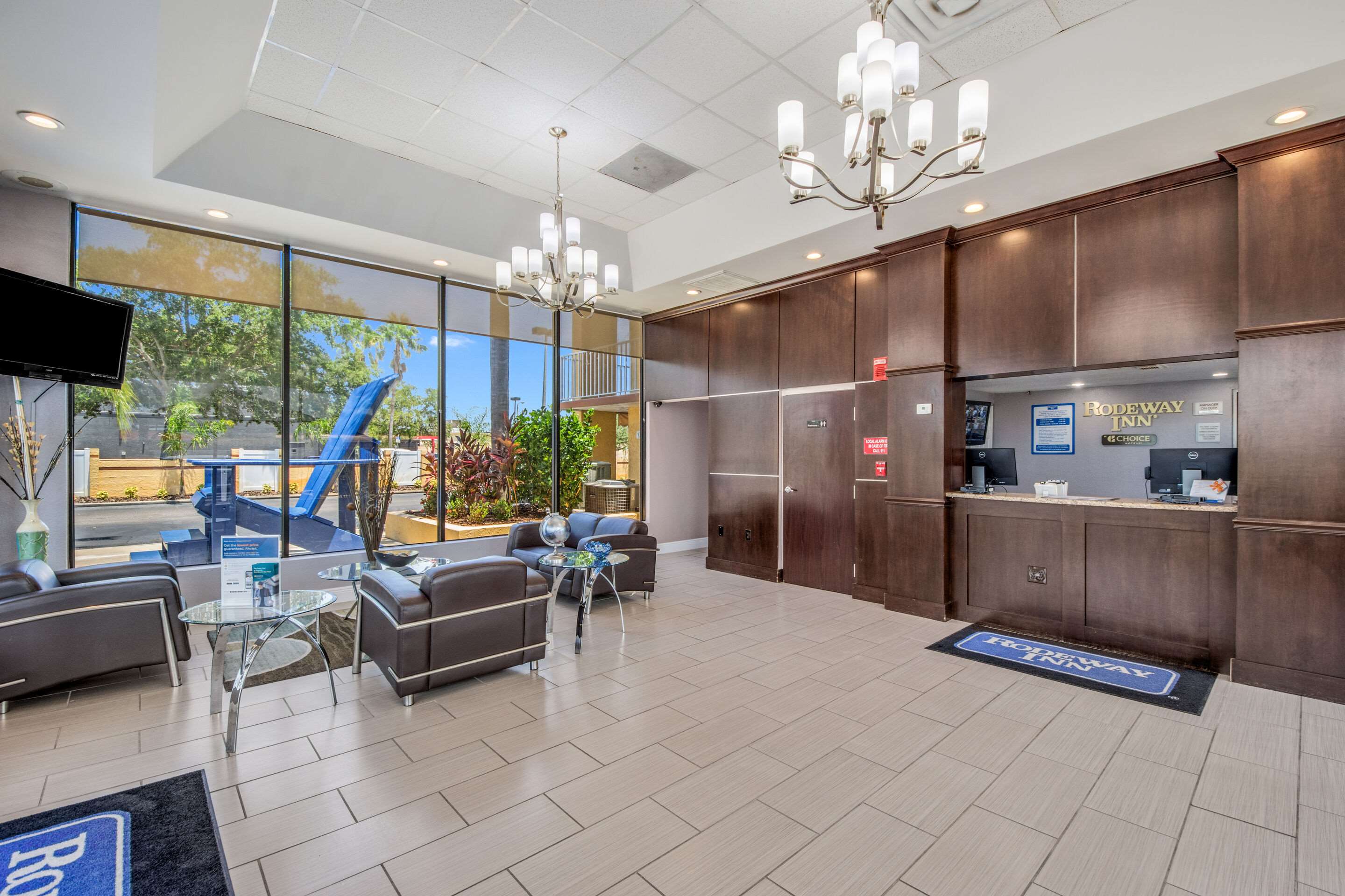 Hotel lobby | Rodeway Inn Port Richey North
