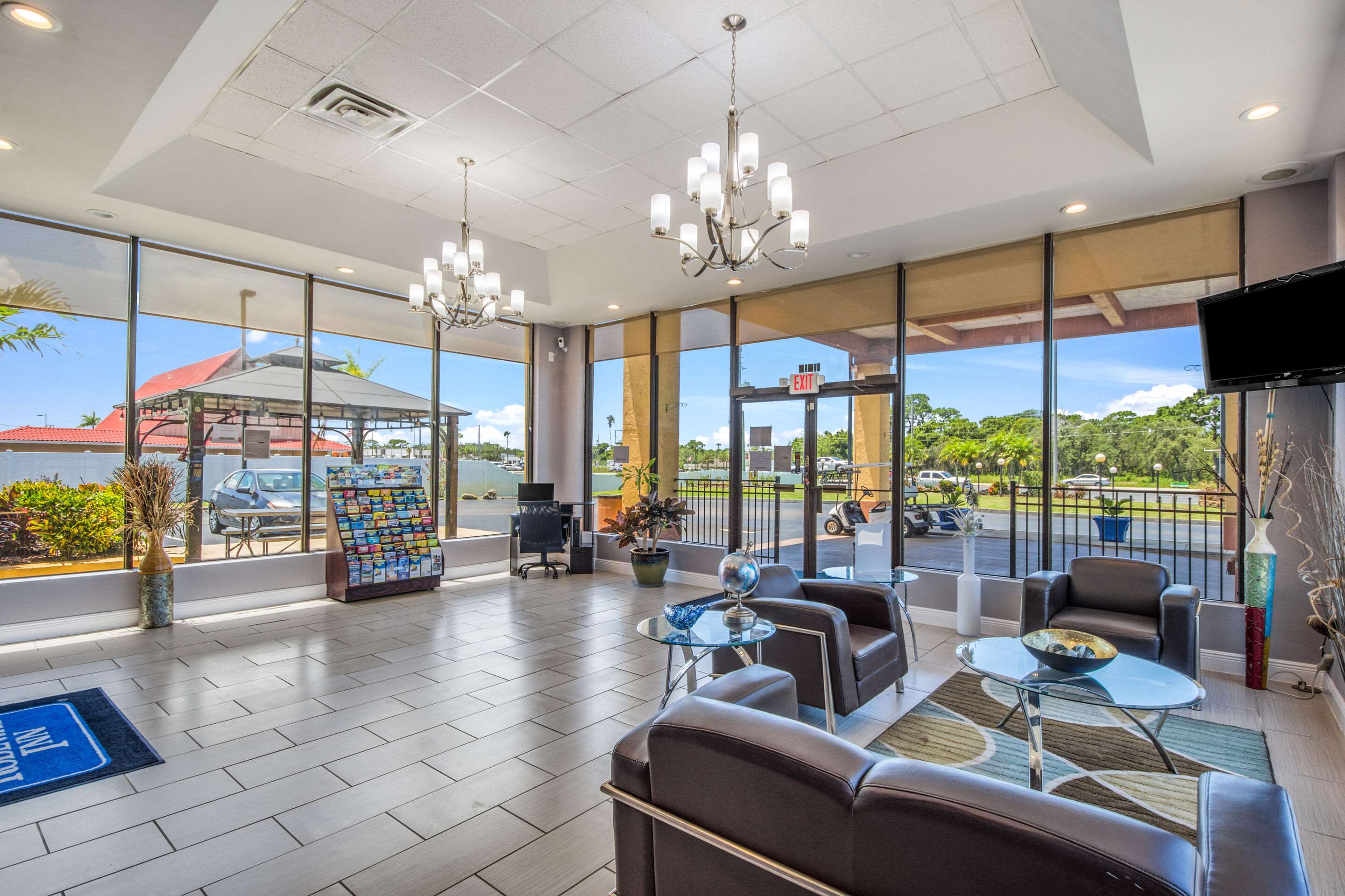 Hotel lobby | Rodeway Inn Port Richey North