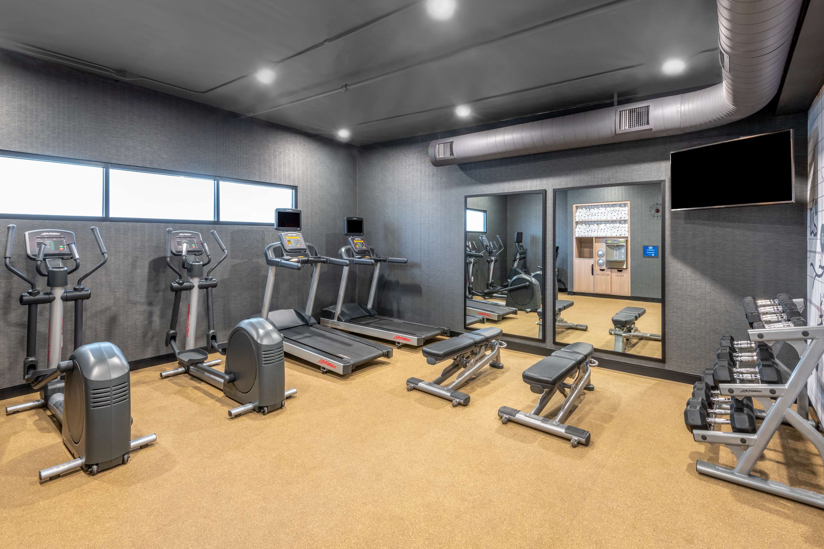 Health club fitness center gym