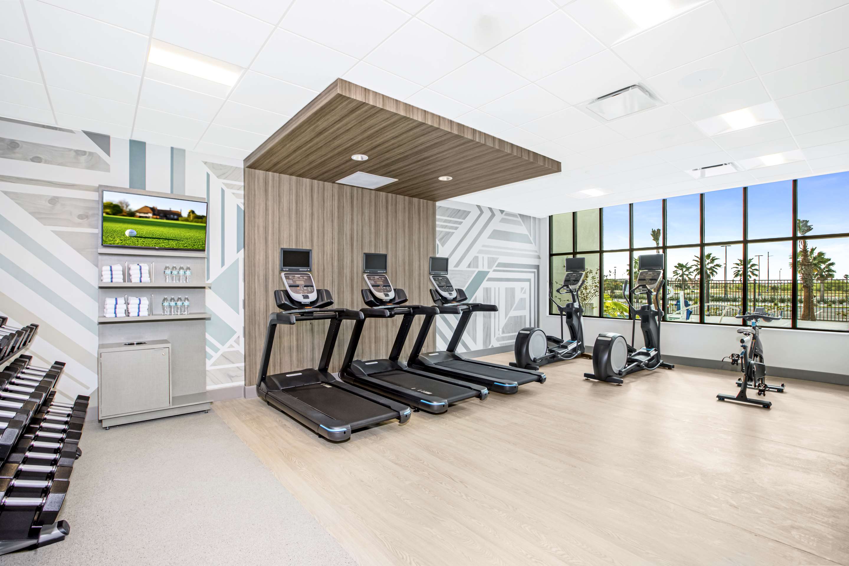 Health club fitness center gym | Hilton Garden Inn Harlingen Convention Center