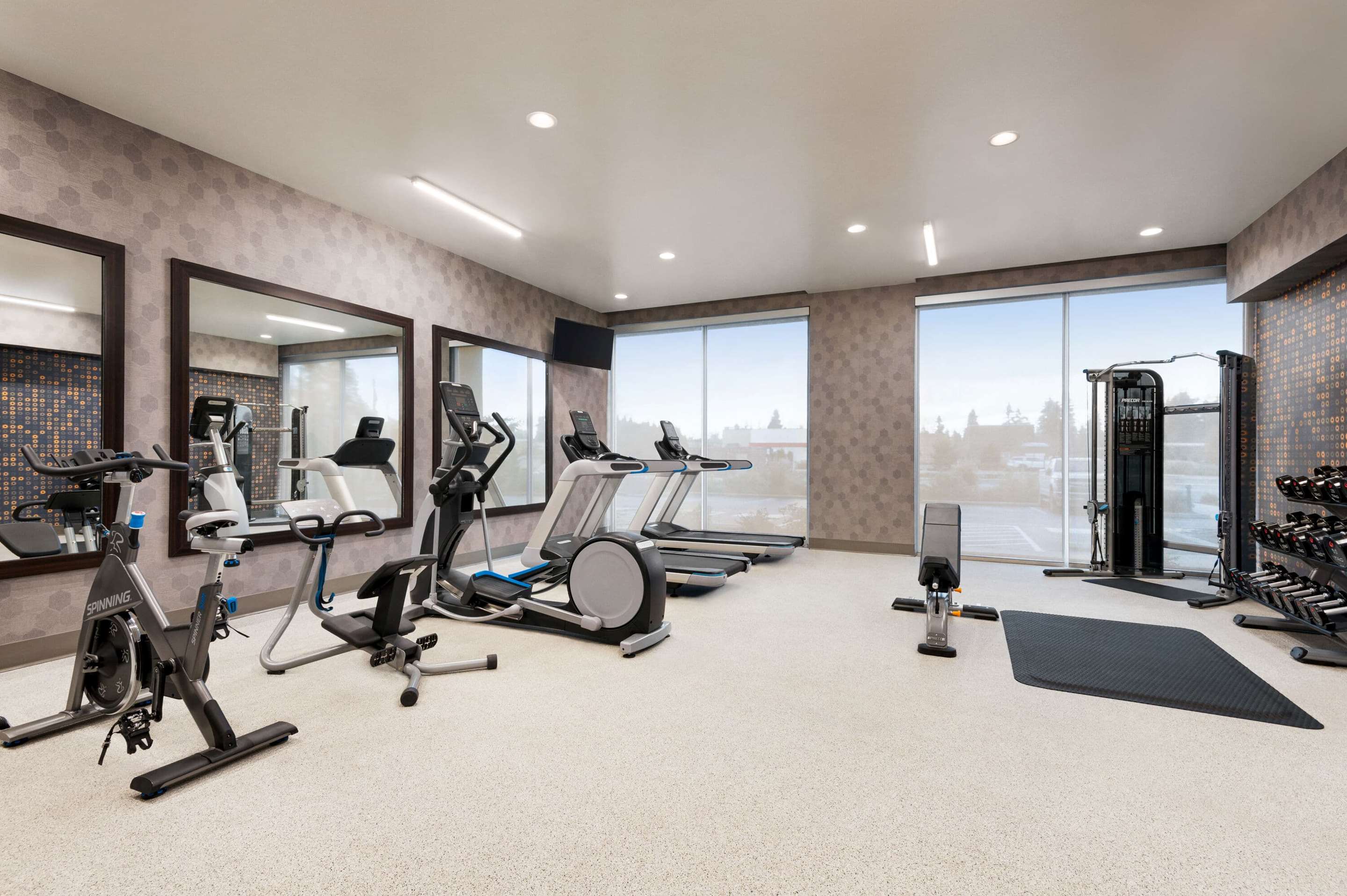 Health club fitness center gym