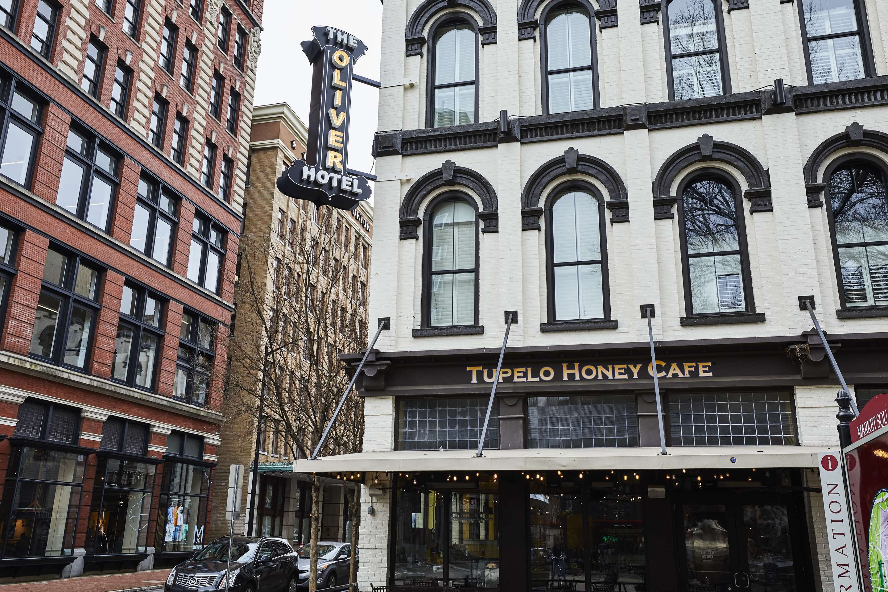 Exterior w Tupelo | The Oliver Hotel Knoxville, by Oliver