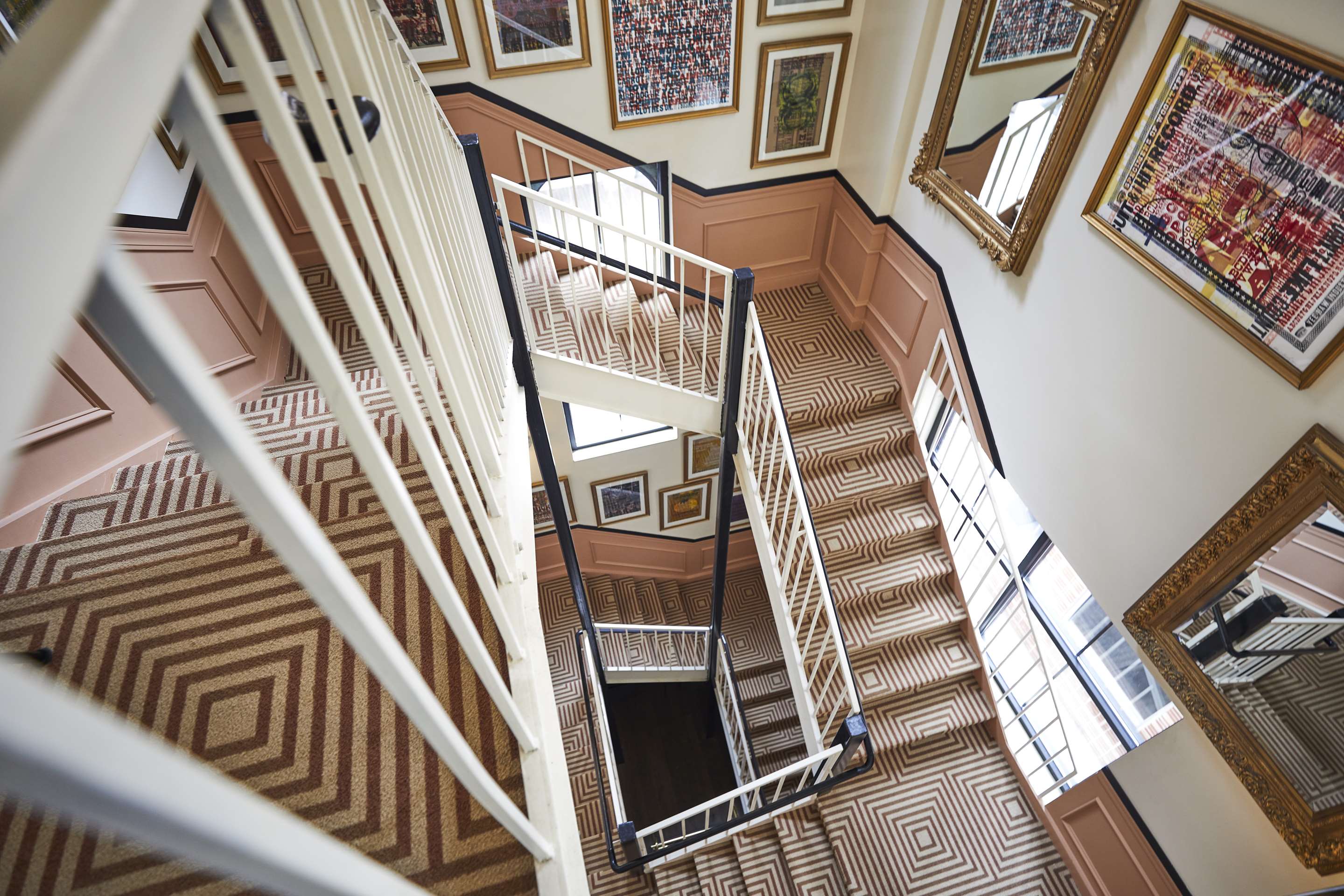 Stairwell | The Oliver Hotel Knoxville, by Oliver