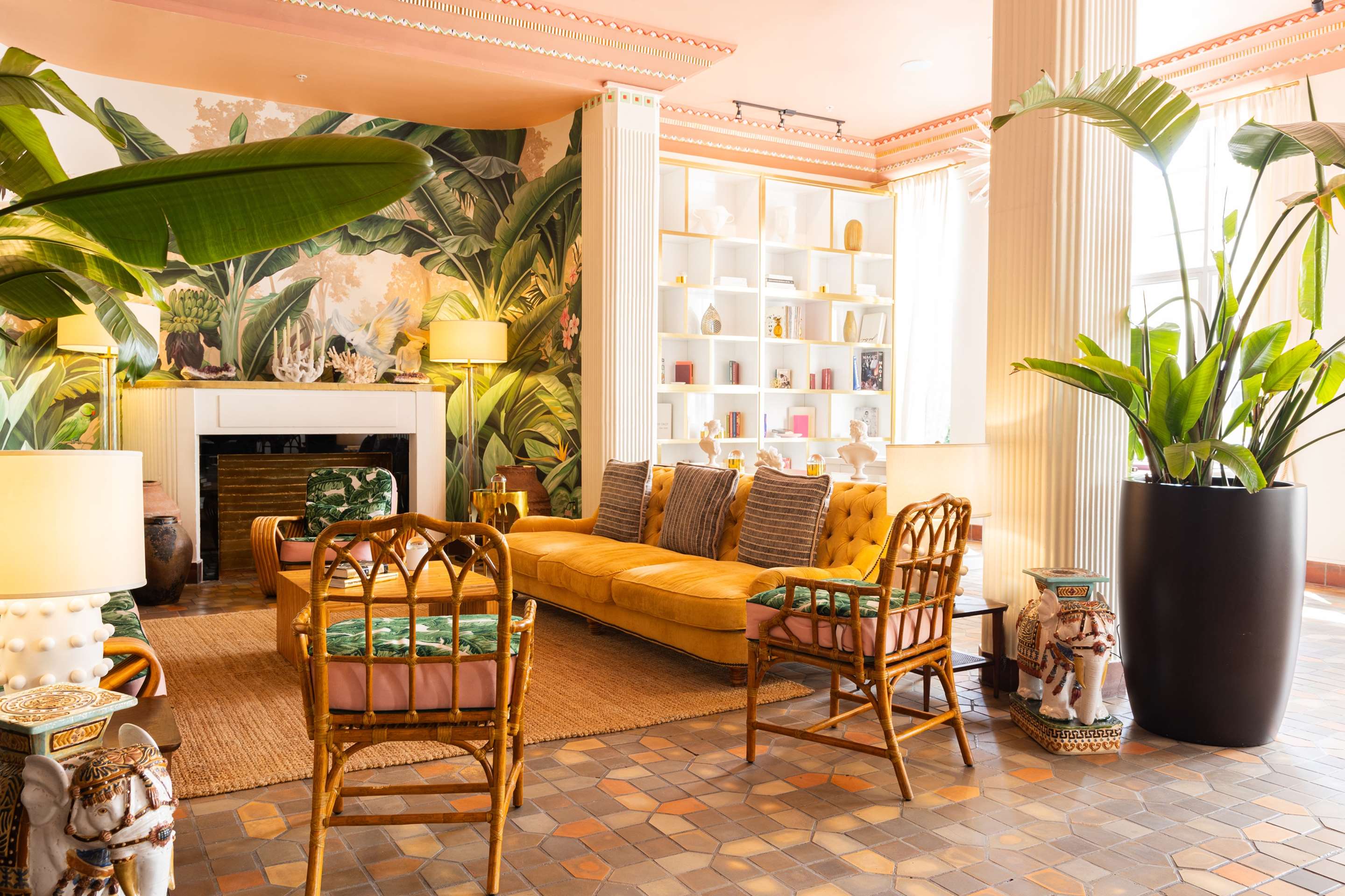 Lobby at The Savoy Hotel and Beach Club