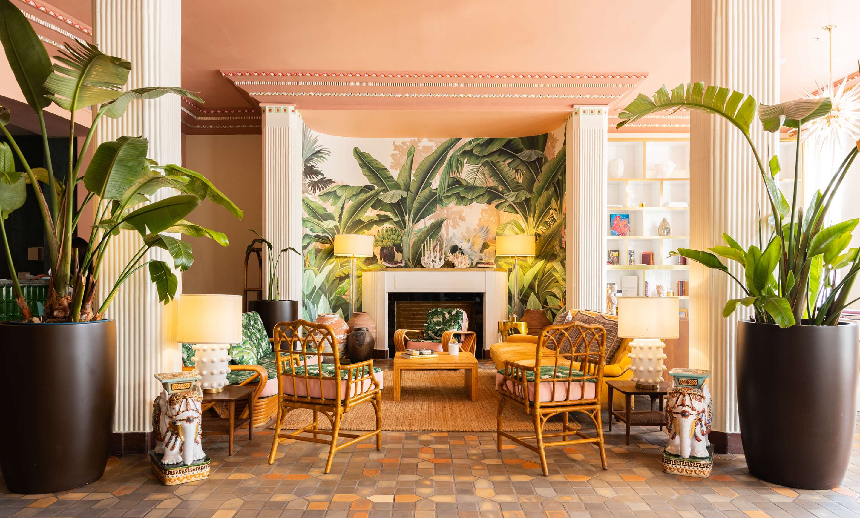 Lobby and Reception at The Savoy Hotel and Beach Club