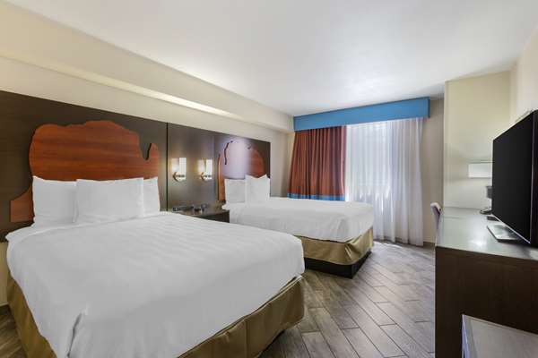 2 Double Beds, Non-Smoking, Mini Fridge, In-Room Safe, Continental Breakfast