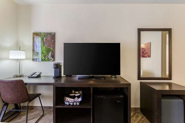 Accessible - 1 King, Mobility Accessible, Communication Assistance, Walk In Shower, Mini Fridge, In-Room Safe, Non-Smoking, Continental Breakfast