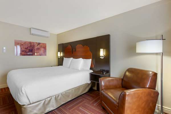 Accessible - 1 Queen, Mobility Accessible, Communication Assistance, Roll In Shower, Mini Fridge, In-Room Safe, Non-Smoking, Continental Breakfast