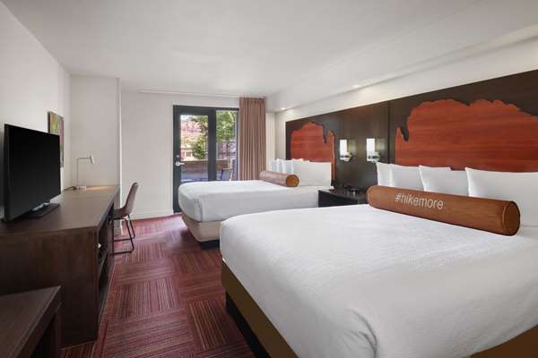 2 Double Beds, Non-Smoking, Patio, Mini Fridge, In-Room Safe, Continental Breakfast
