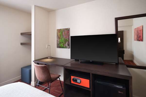 Accessible - 1 King, Mobility Accessible, Communication Assistance, Walk In Shower, Mini Fridge, In-Room Safe, Non-Smoking, Continental Breakfast