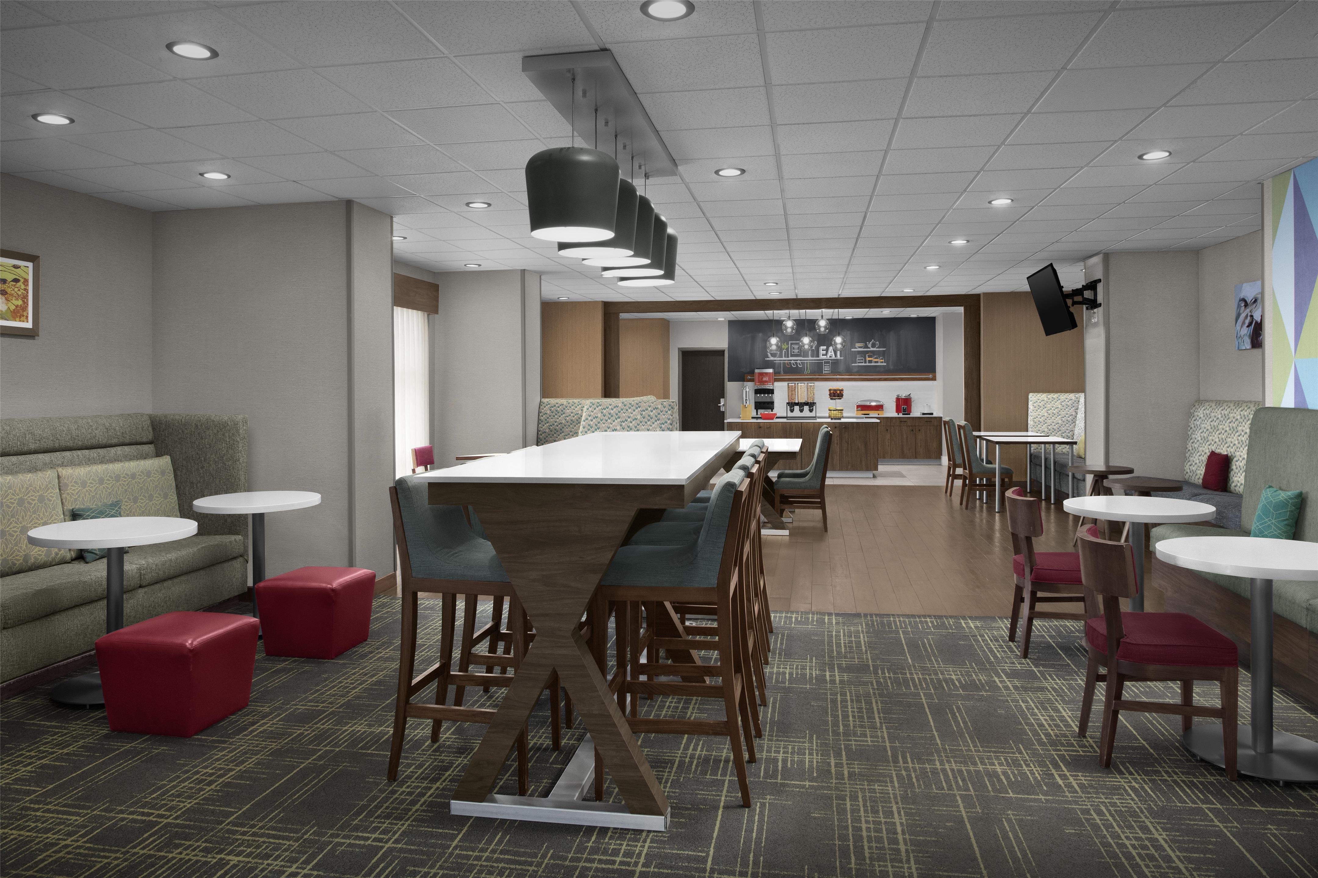 Breakfast Area | Hampton Inn Monahans, Tx