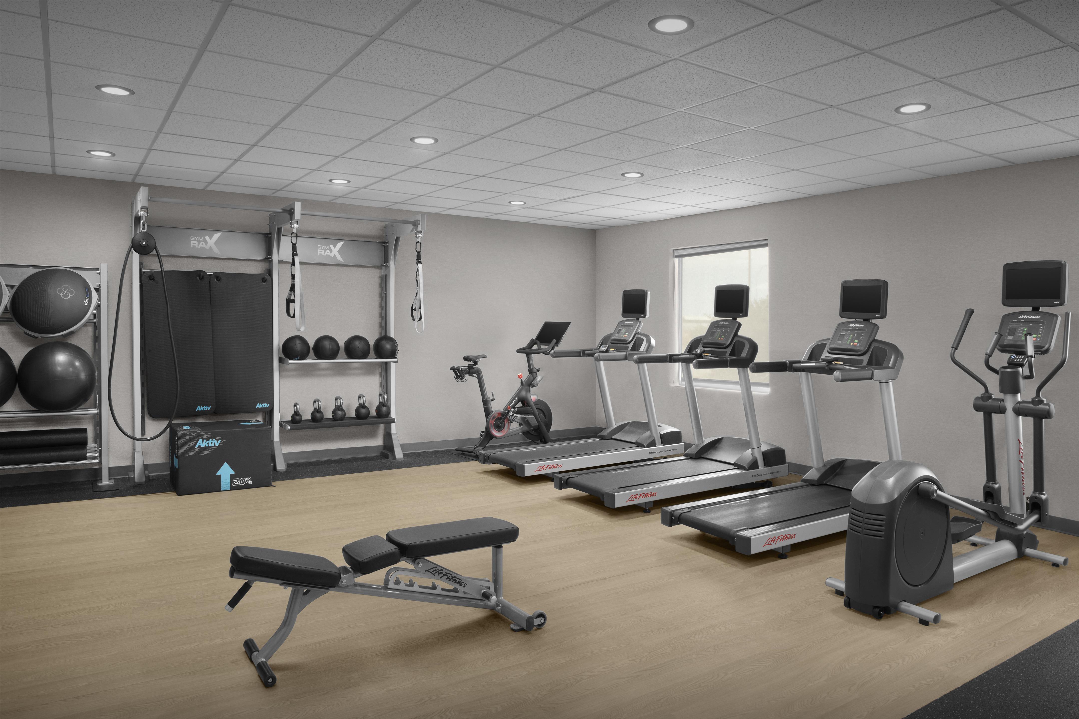 Health club fitness center gym | Hampton Inn Monahans, Tx