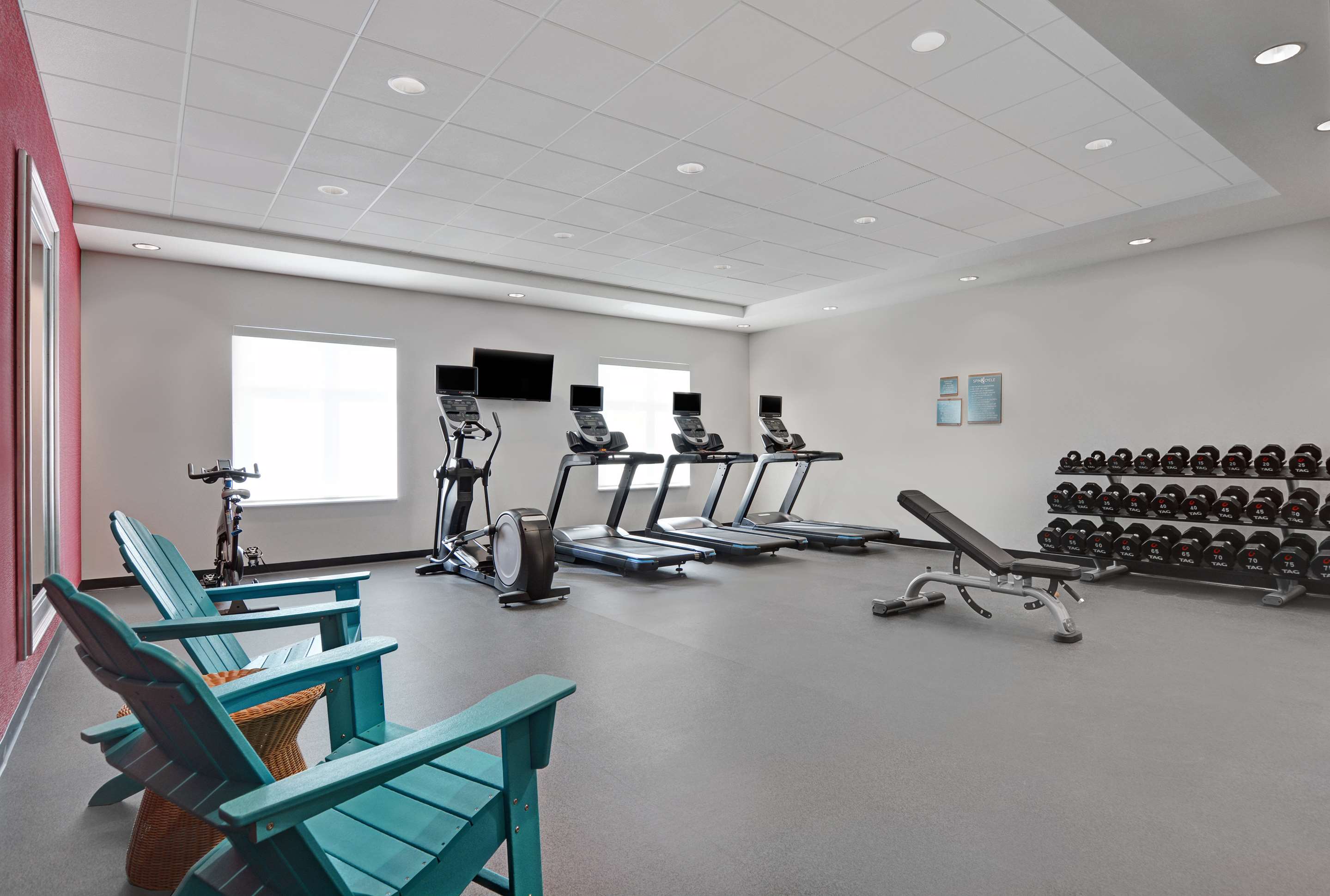 Health club fitness center gym