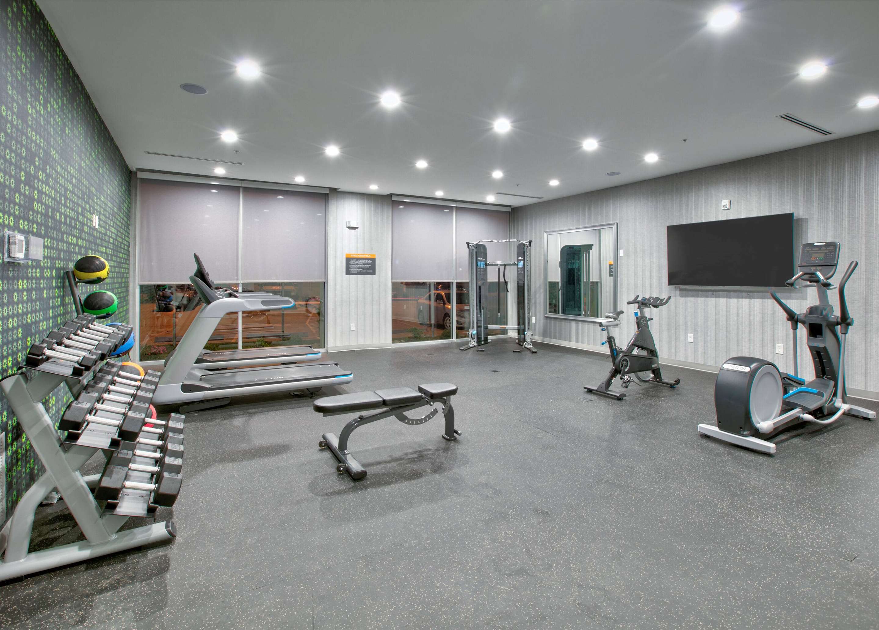 Health club fitness center gym
