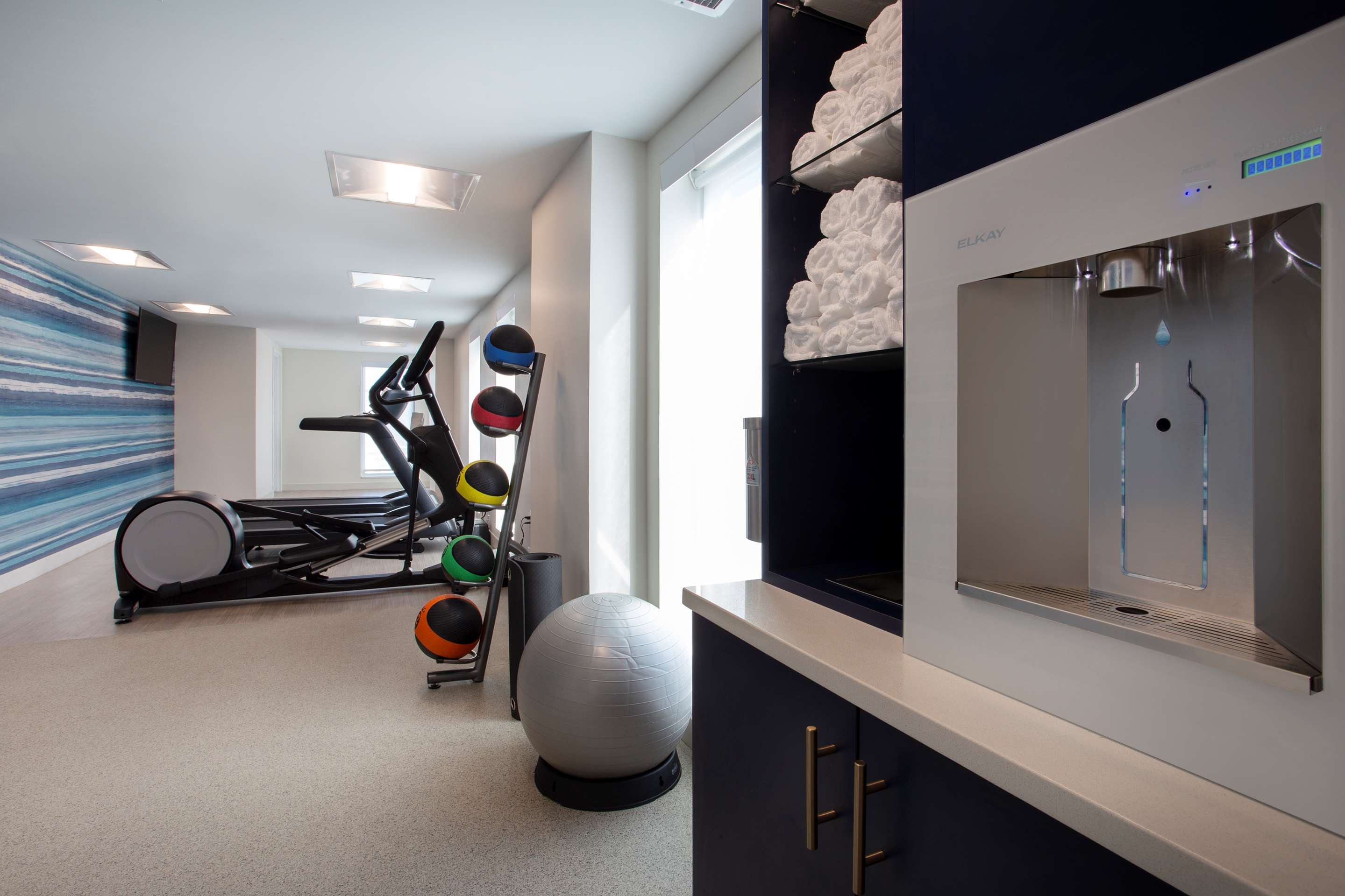 Health club fitness center gym