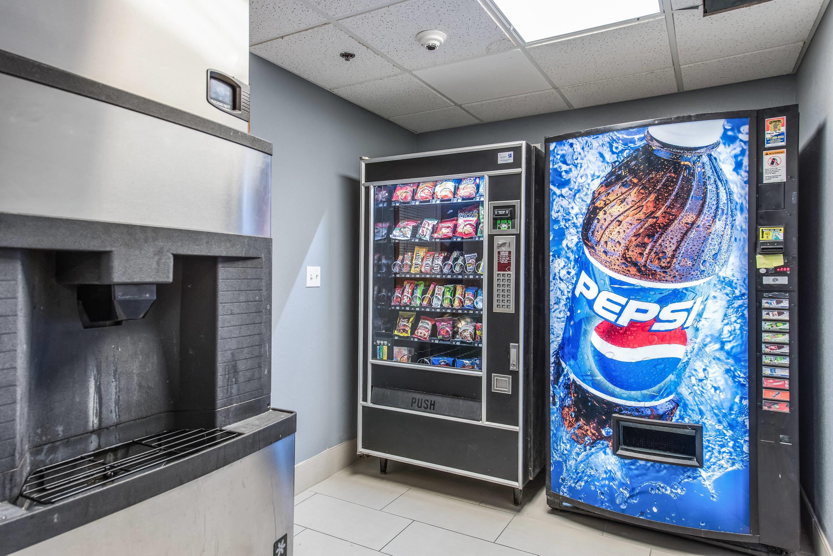 Hotel vending area
