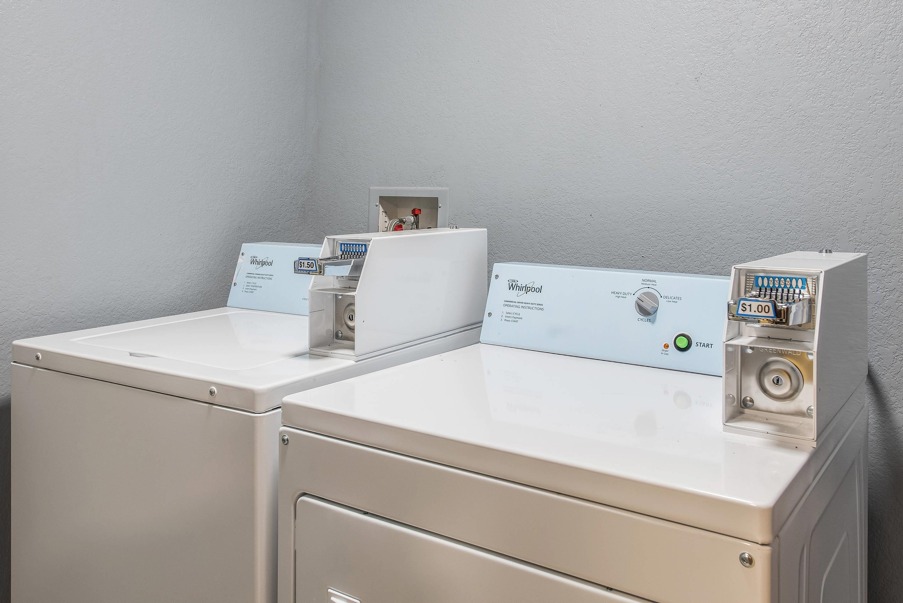 Guest laundry facilities