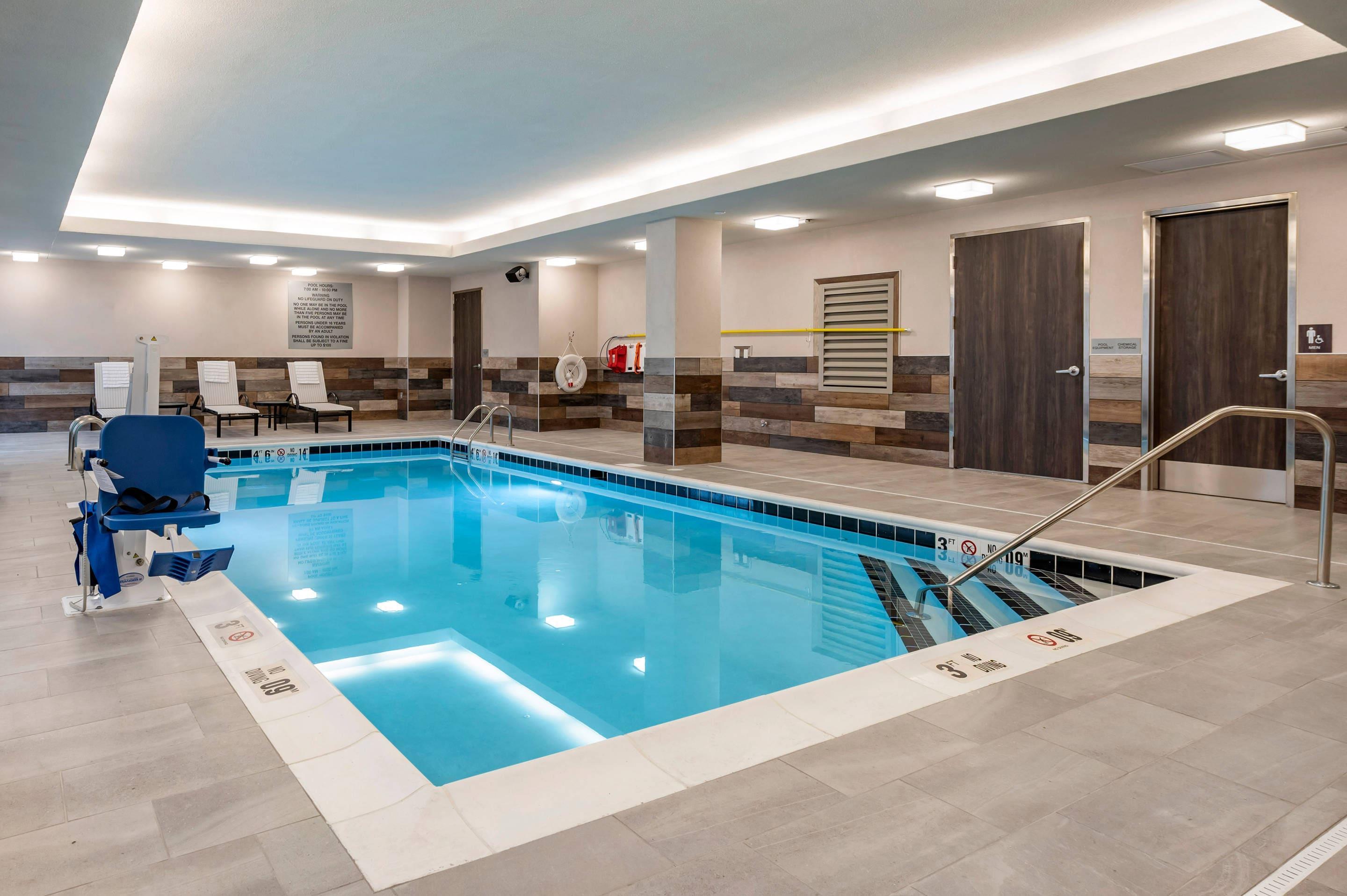 Indoor heated pool