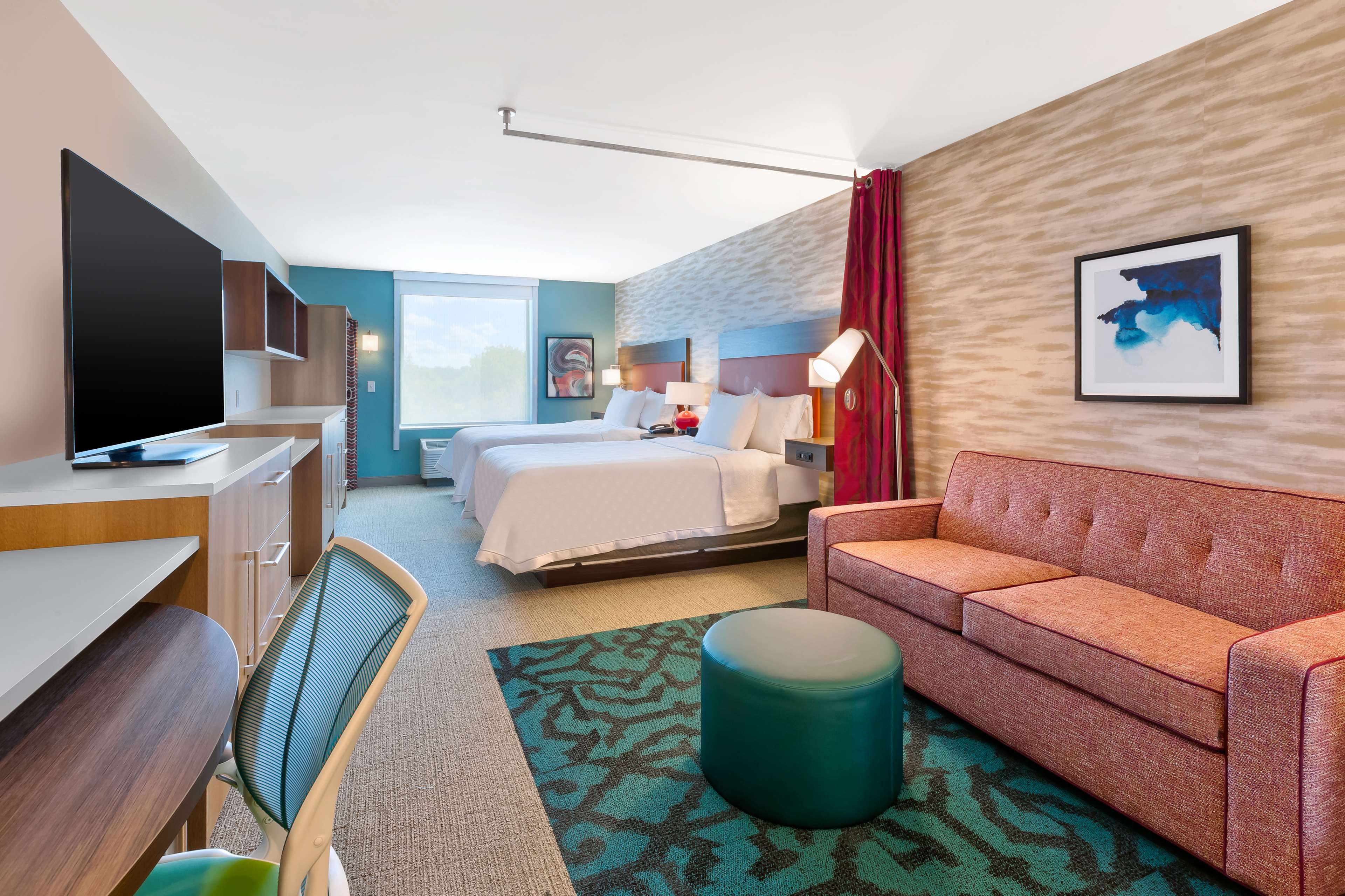 Home2 Suites by Hilton Saginaw, MI Room Type - 2 QN BEDS STUDIO NONSMOK