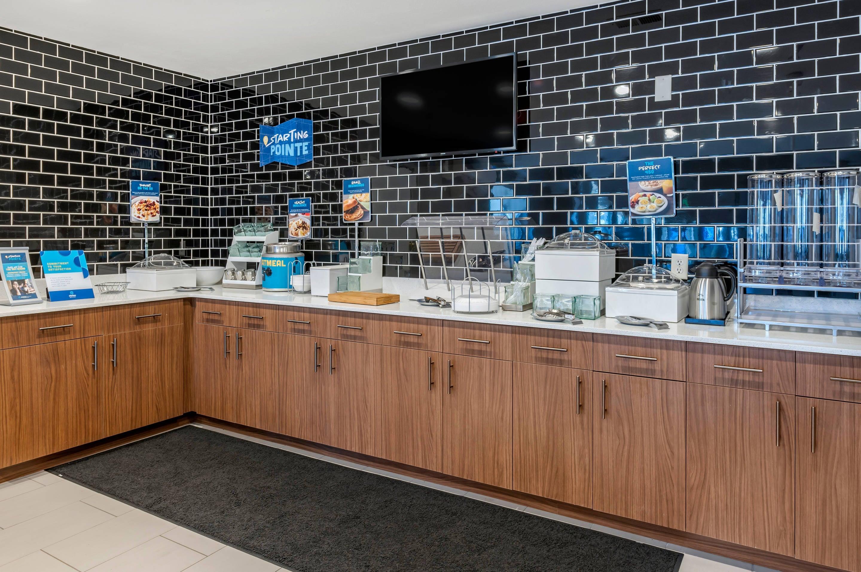 Breakfast counter