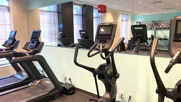 Fitness/ Exercise Room - Tru by Hilton Hotel Harbor East Baltimore