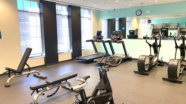 Fitness/ Exercise Room - Tru by Hilton Hotel Harbor East Baltimore