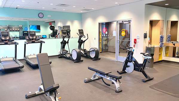 Fitness/ Exercise Room - Tru by Hilton Hotel Harbor East Baltimore