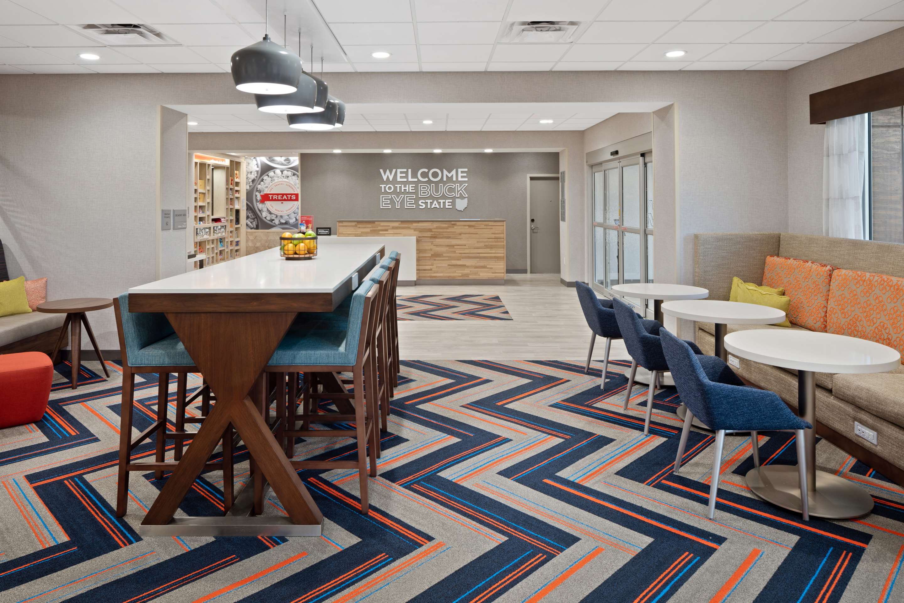 Breakfast Area | Hampton Inn Circleville