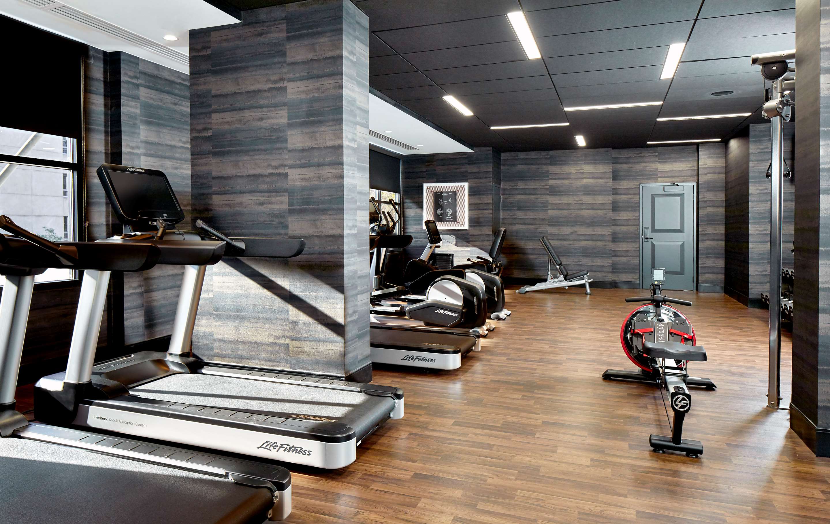 Health club fitness center gym