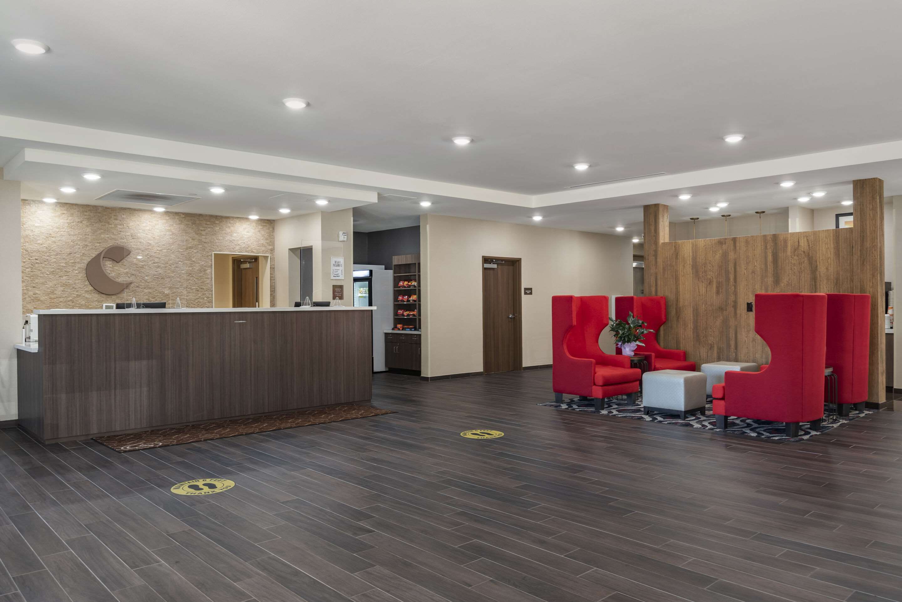 Hotel lobby