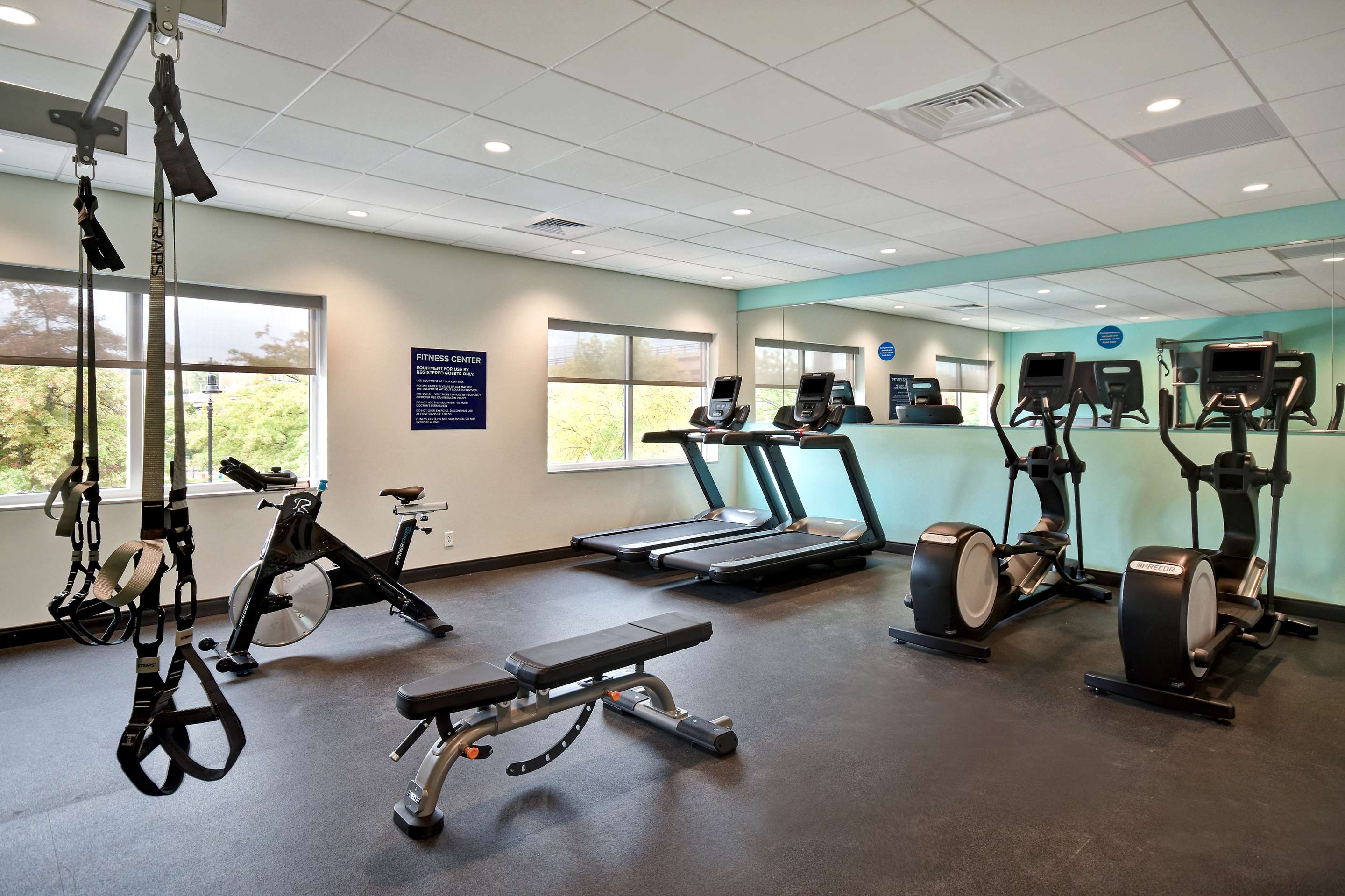 Health club fitness center gym