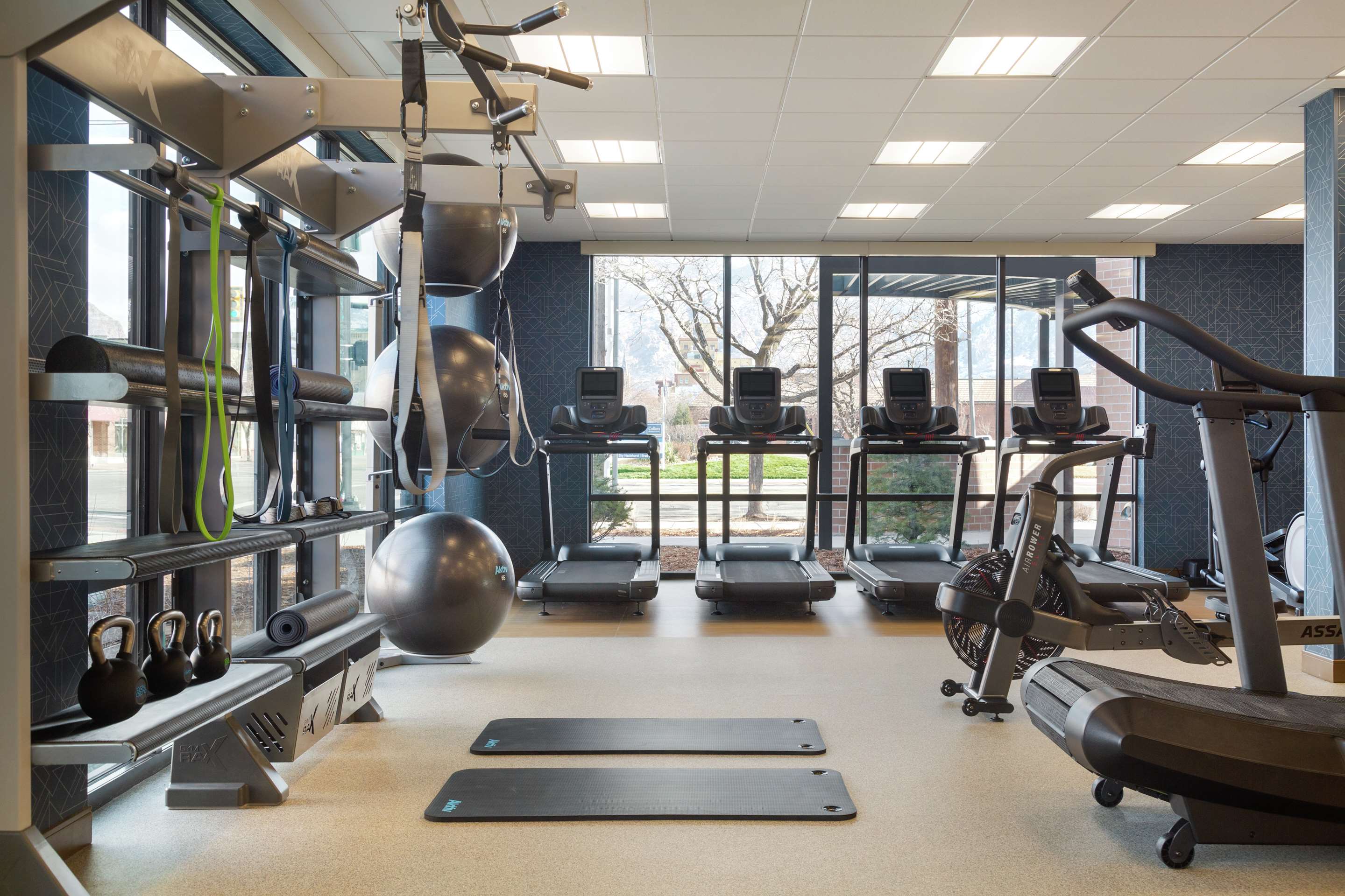 Health club fitness center gym