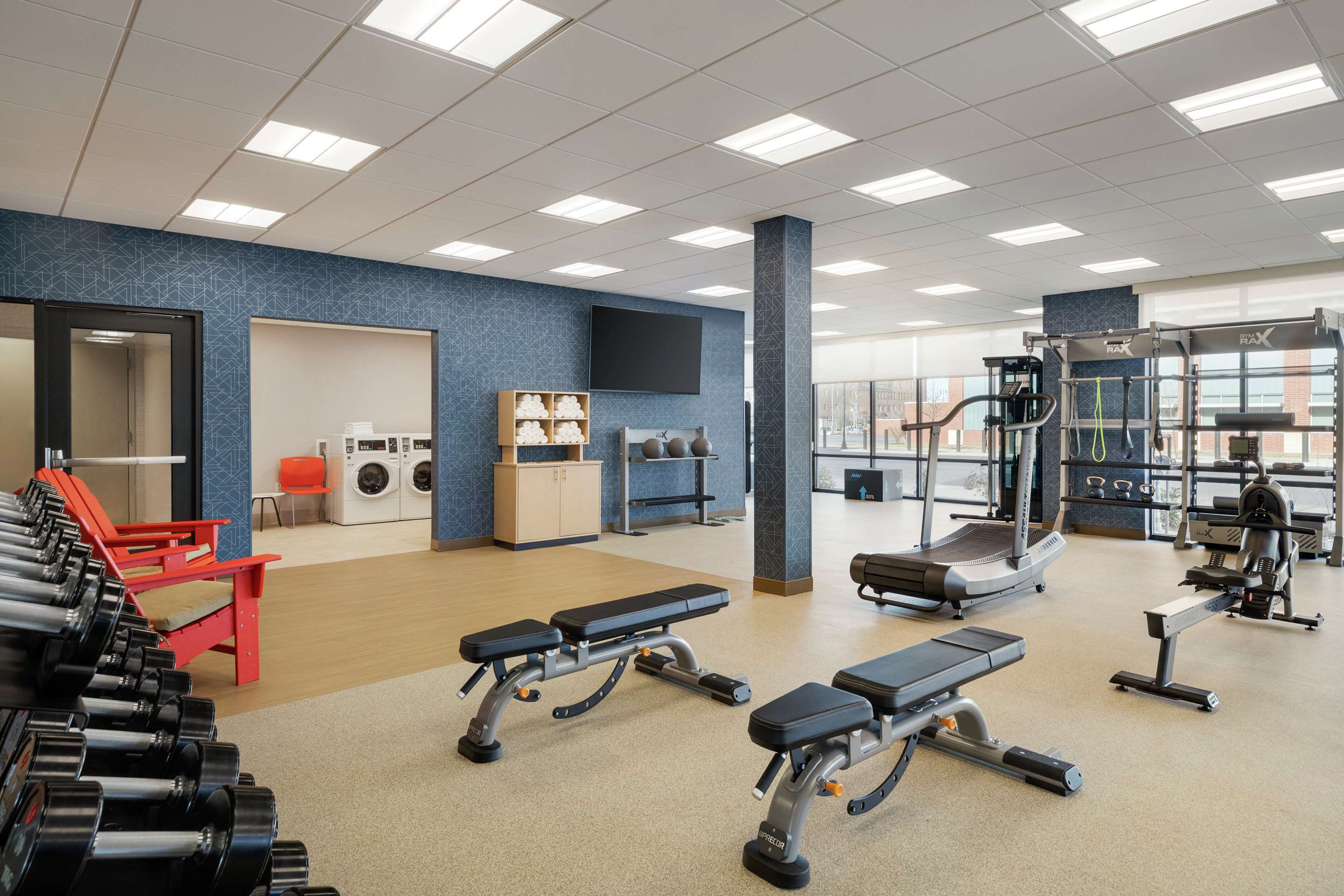 Health club fitness center gym